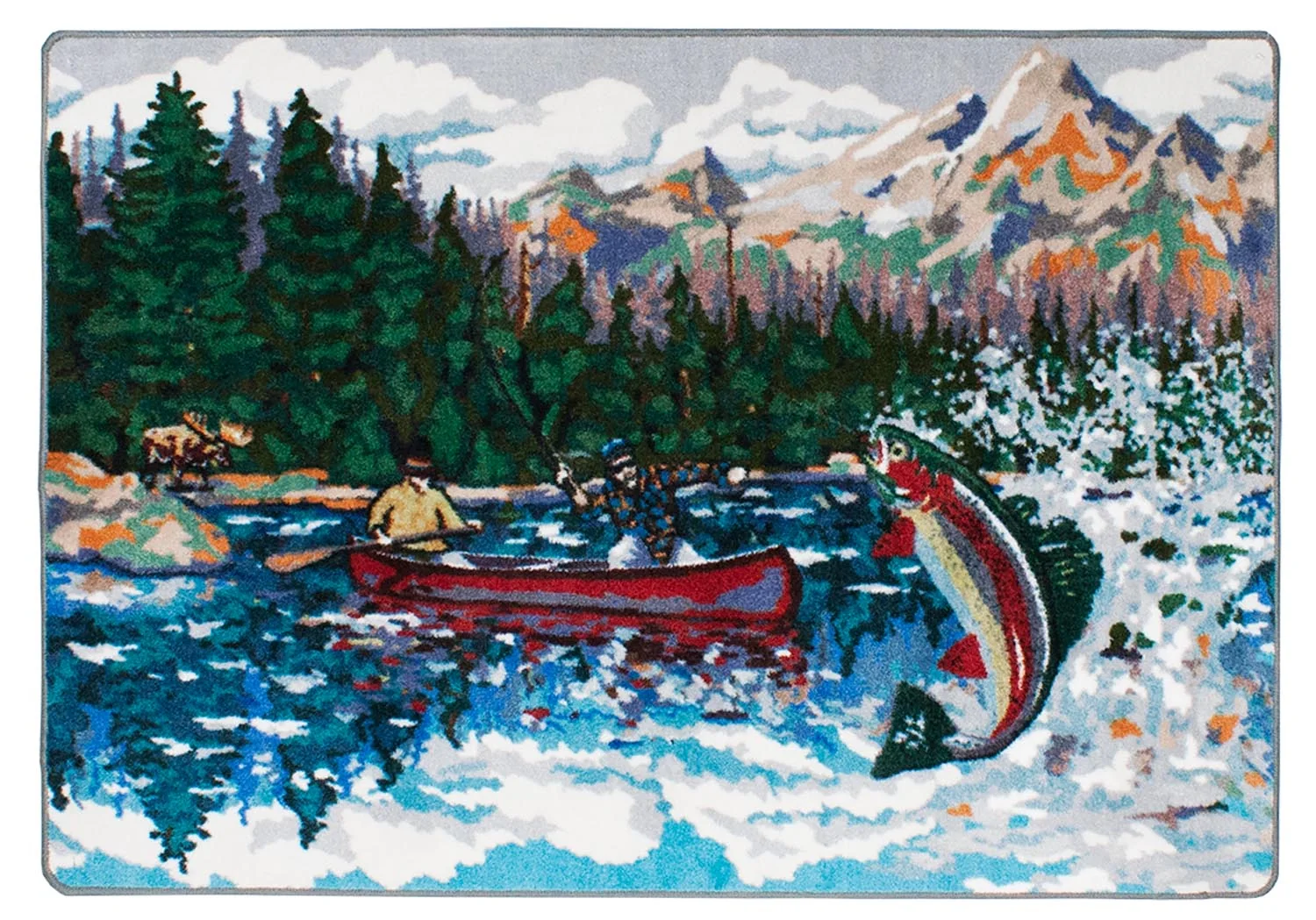 Proven Paint By Numbers Rug – Lake Trout Outstanding