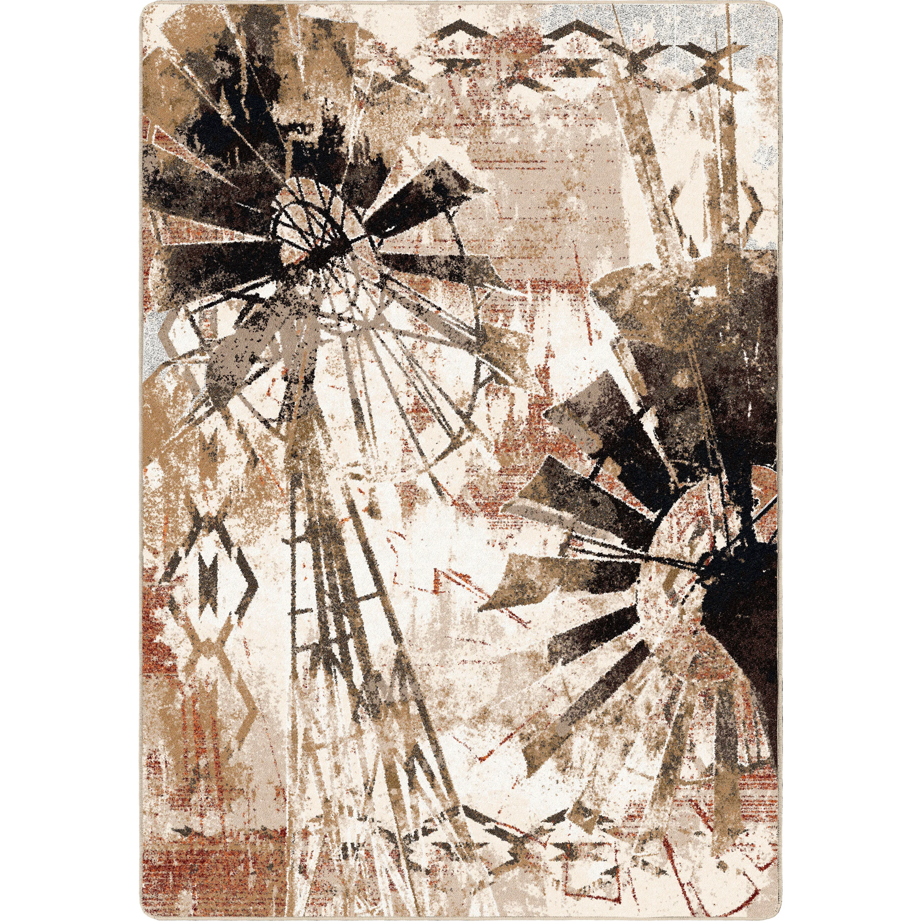 Elite Painted Windmill Rug – Gouache Clean