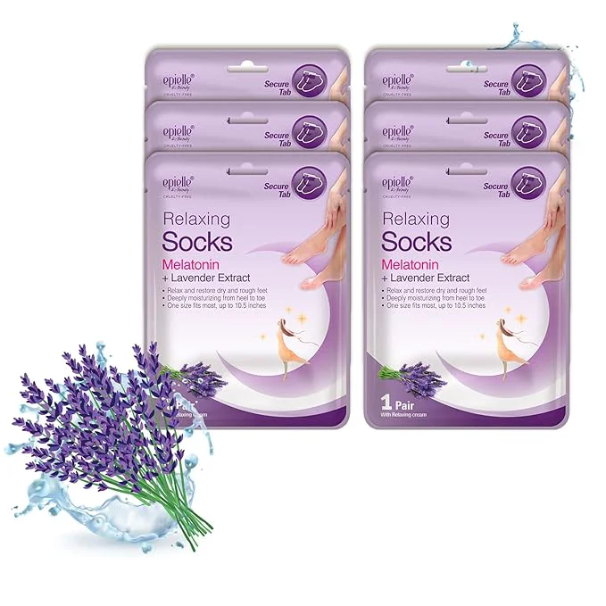 Modern Epielle Relaxing Foot Mask 6 Pairs Soften and Restore Relaxed