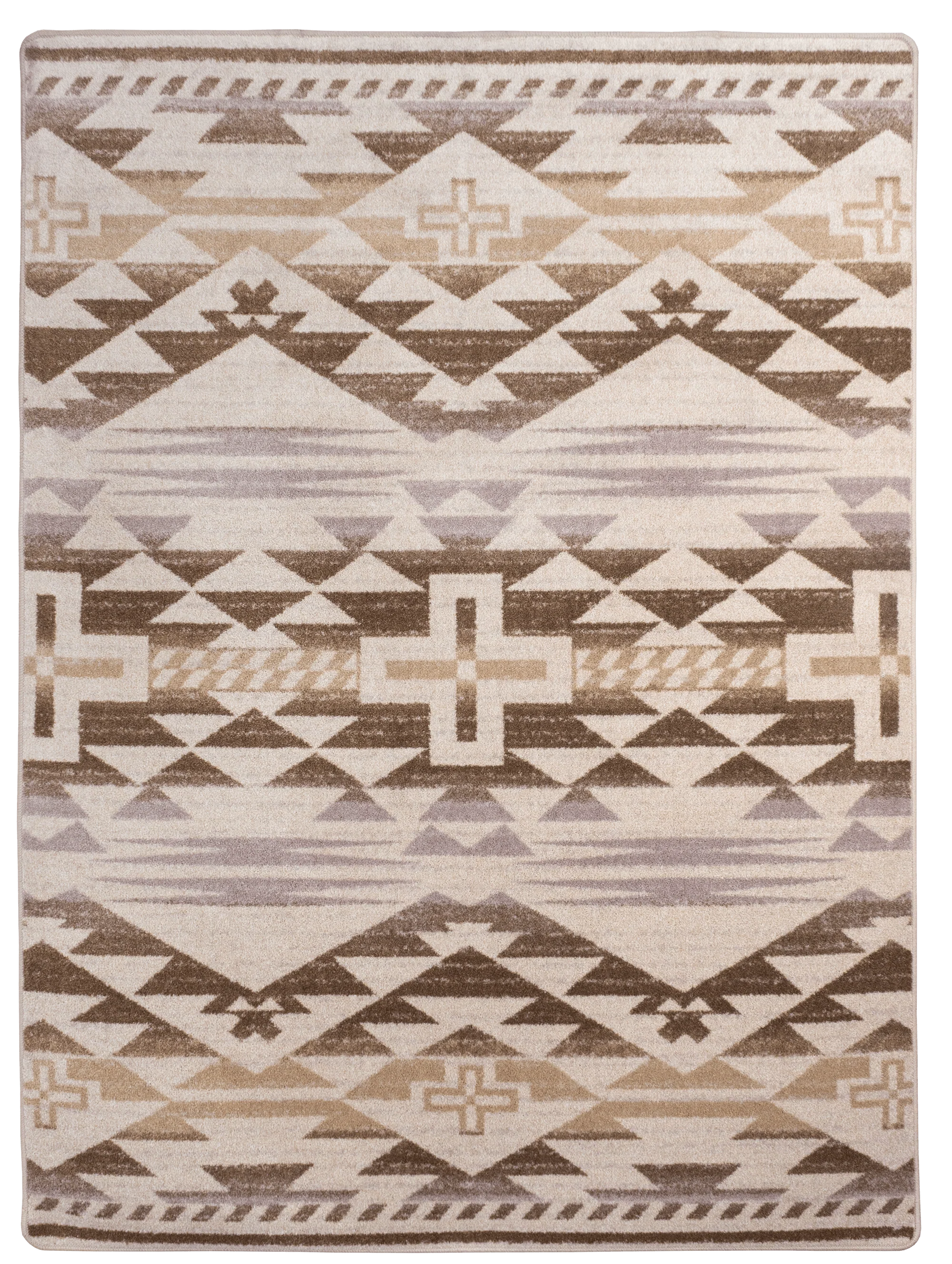 User-Friendly Rustic Cross Rug – Chablis Specialty