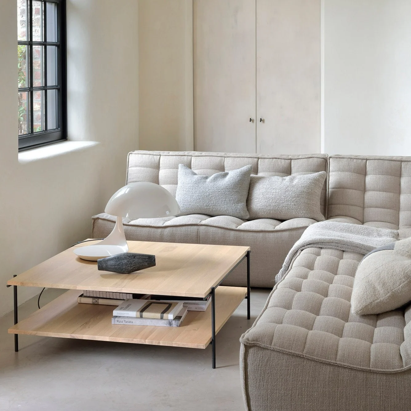 Efficient N701 2 Seater Sofa Beige Responsible