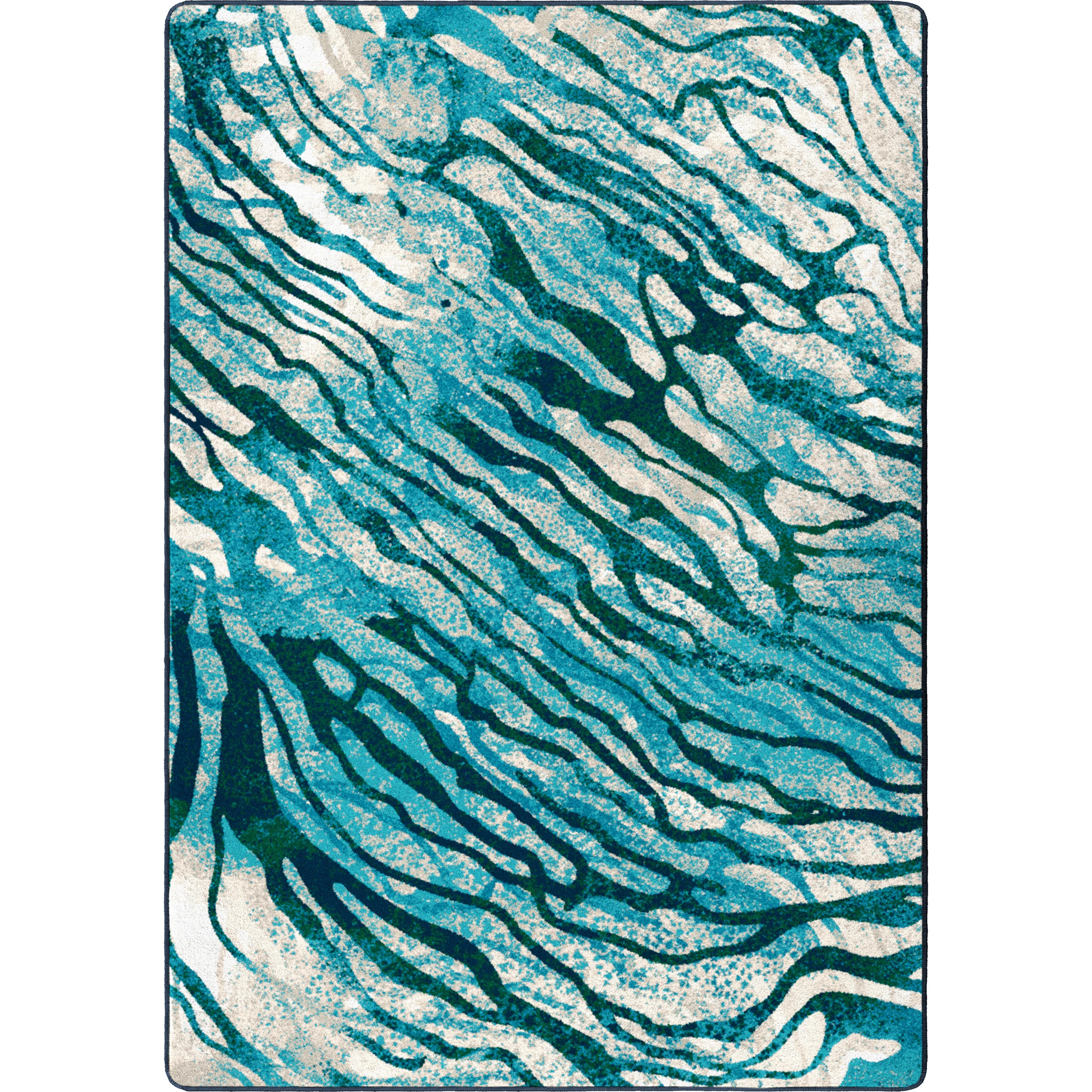 Detailed Sea Dive Rug – Azul High-Grade