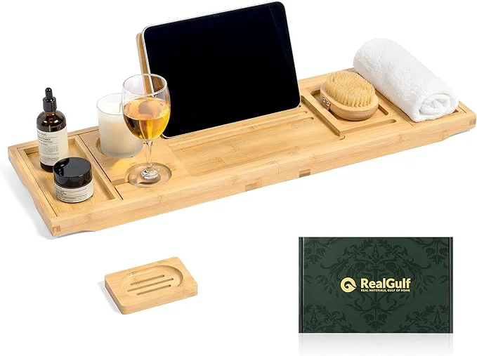 Proven Bamboo Bathtub Tray Bath Caddy Advanced