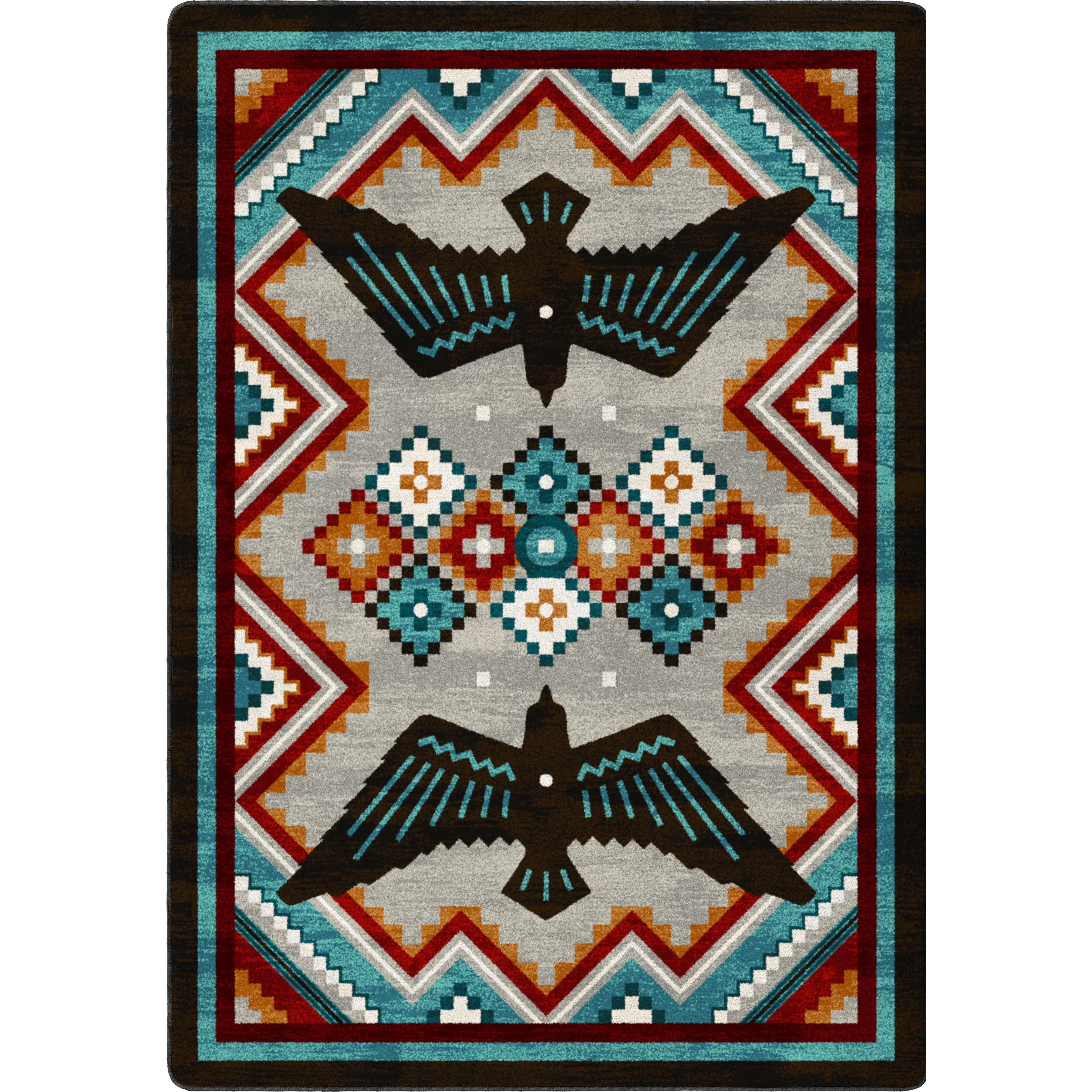 Sustainable Sunset Dance OKA Rug – Electric Original