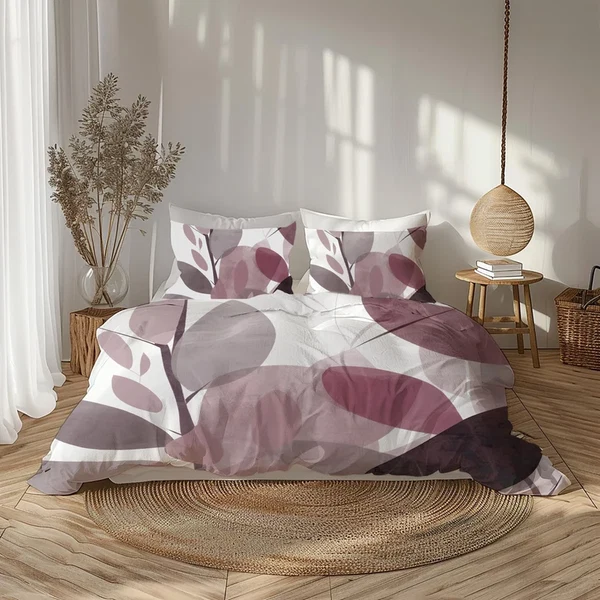 Environmentally Friendly Retro Geometric Wavy Doona Cover – Modern Abstract Bedding Set Proven