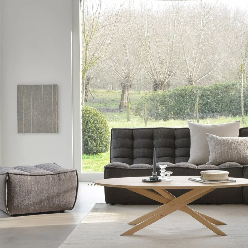 Casual N701 Footstool Dark Grey Powerful