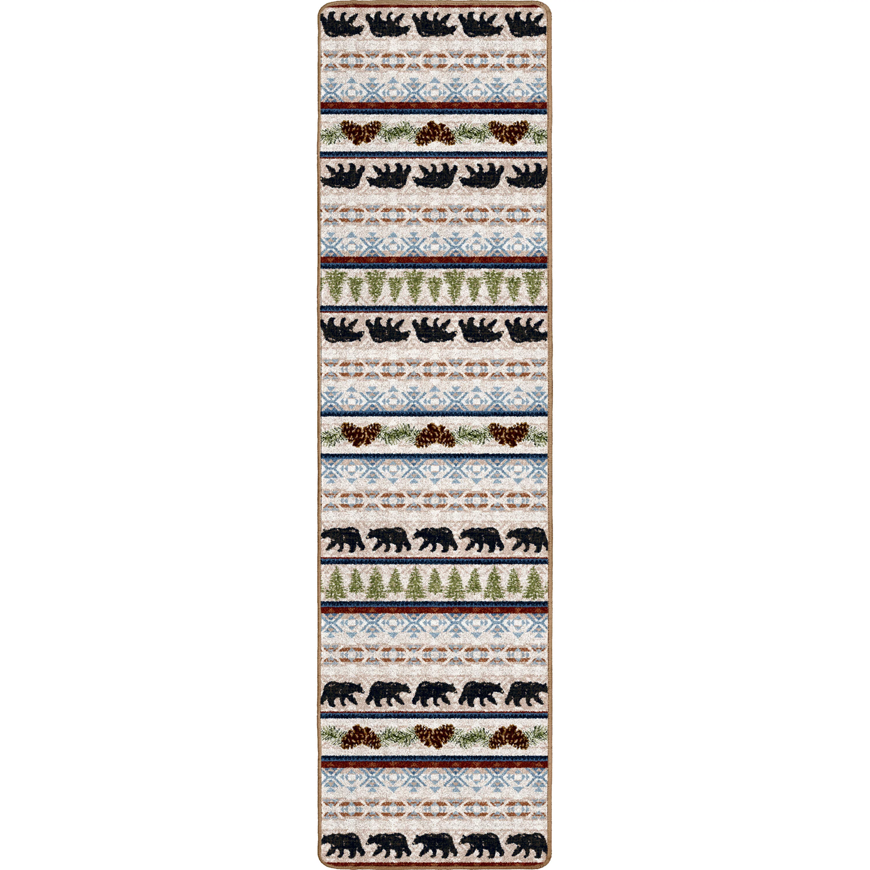 Expertly Made Trailside Bear Rug – Natural Powerful