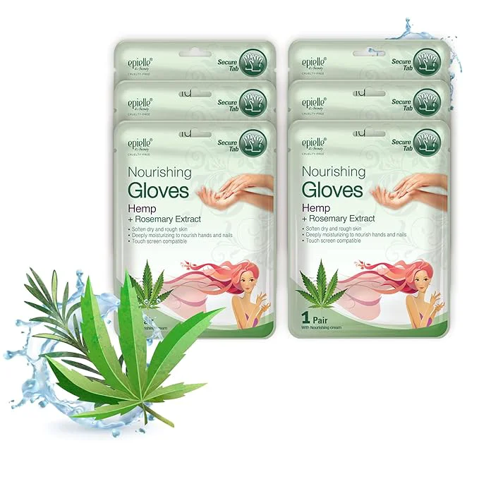 Premium Epielle Nourishing Hand Mask 6 Pairs Repair and Soften Smart
