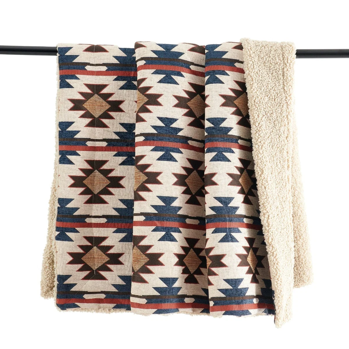 Casual Mariella Chenille Teddy-Backed Throw Next-Generation