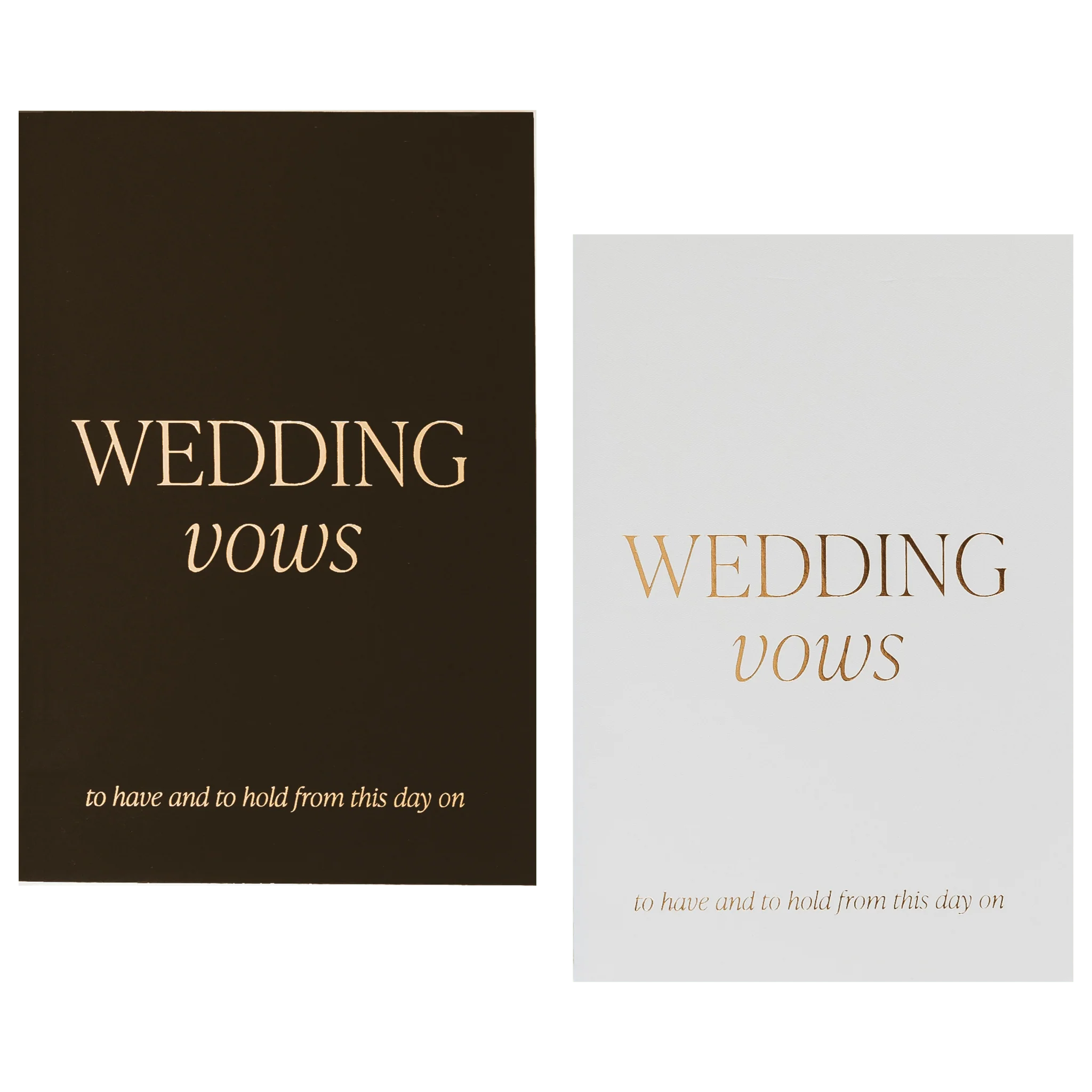Trendy Wedding Vows Journal Dependable
