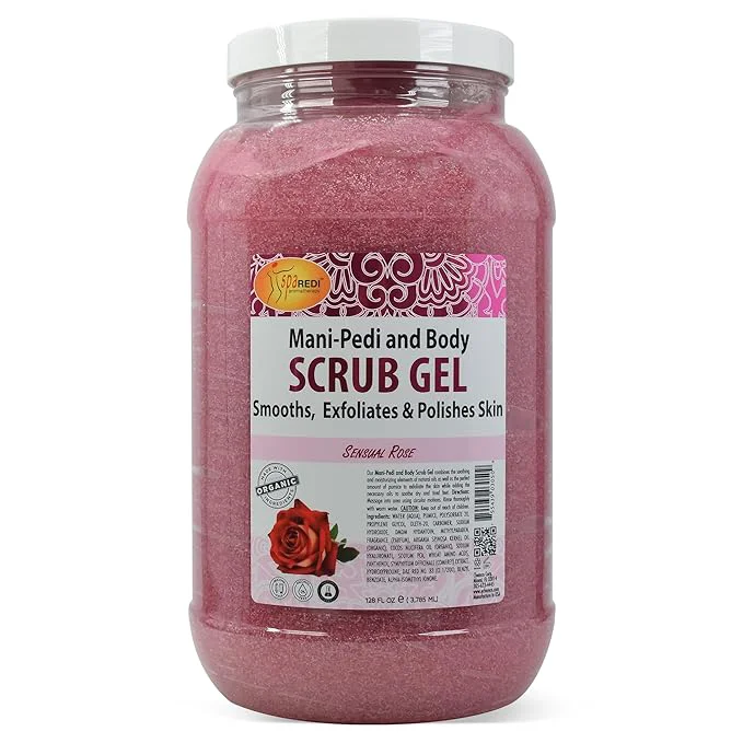 Soft SPA REDI Professional Foot Scrub Gel – Dual-Action Pedicure Treatment Original Design
