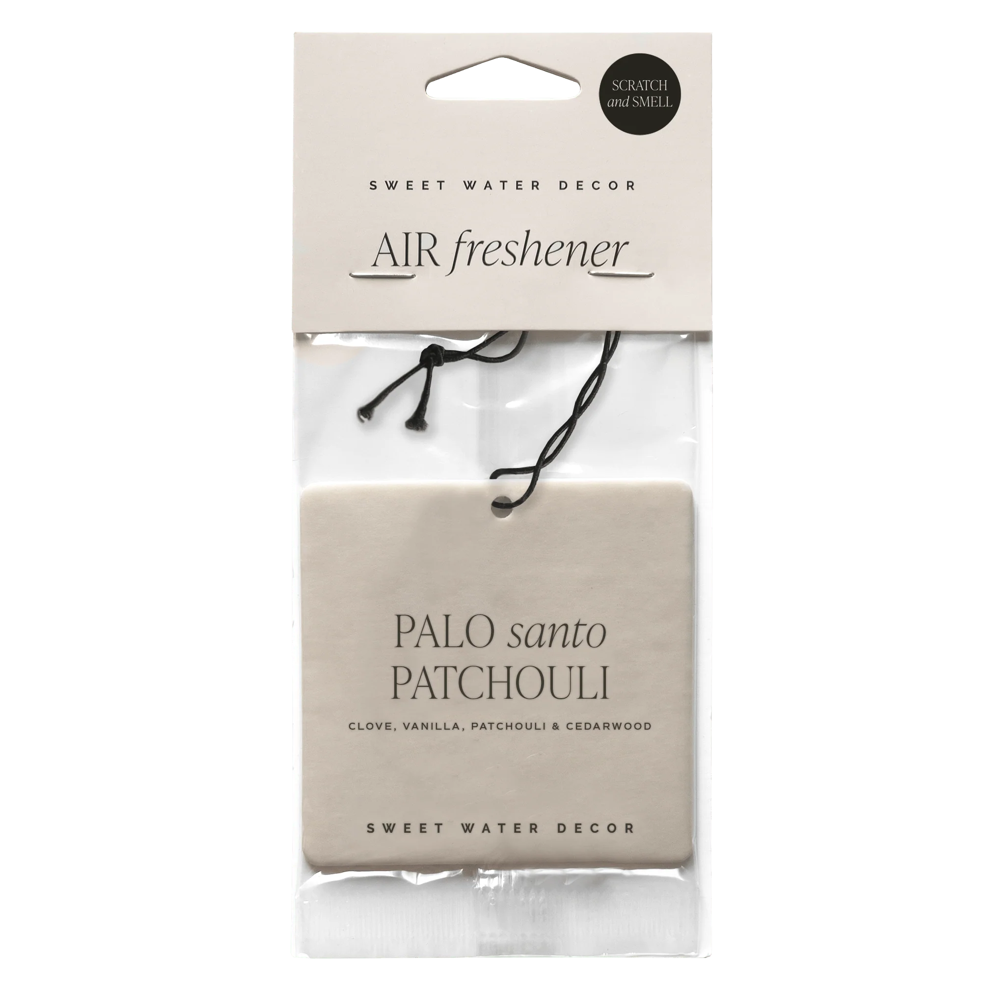 Efficient Palo Santo Patchouli Hanging Air Freshener Clean