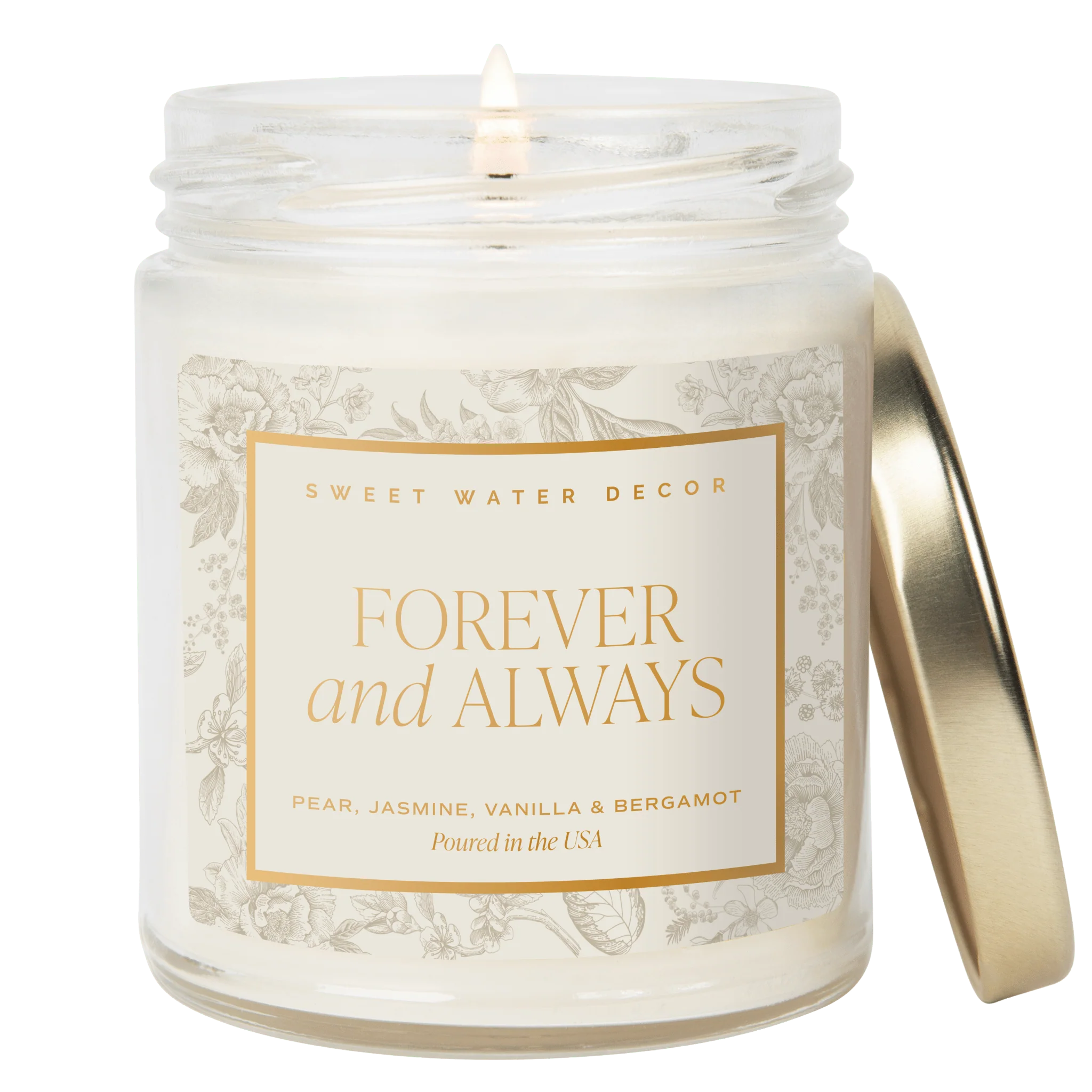 Refined and Soy Candle – Clear Jar – 9 oz Trusted