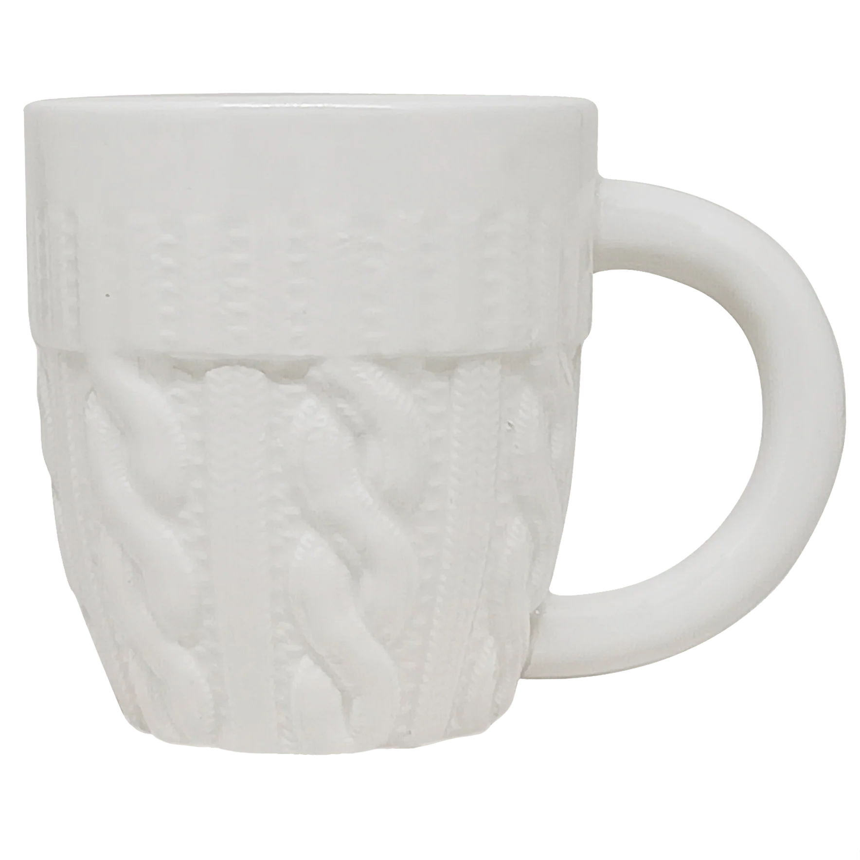 Top-Quality Cream Sweater 18 oz Figural Coffee Mug Long-Lasting