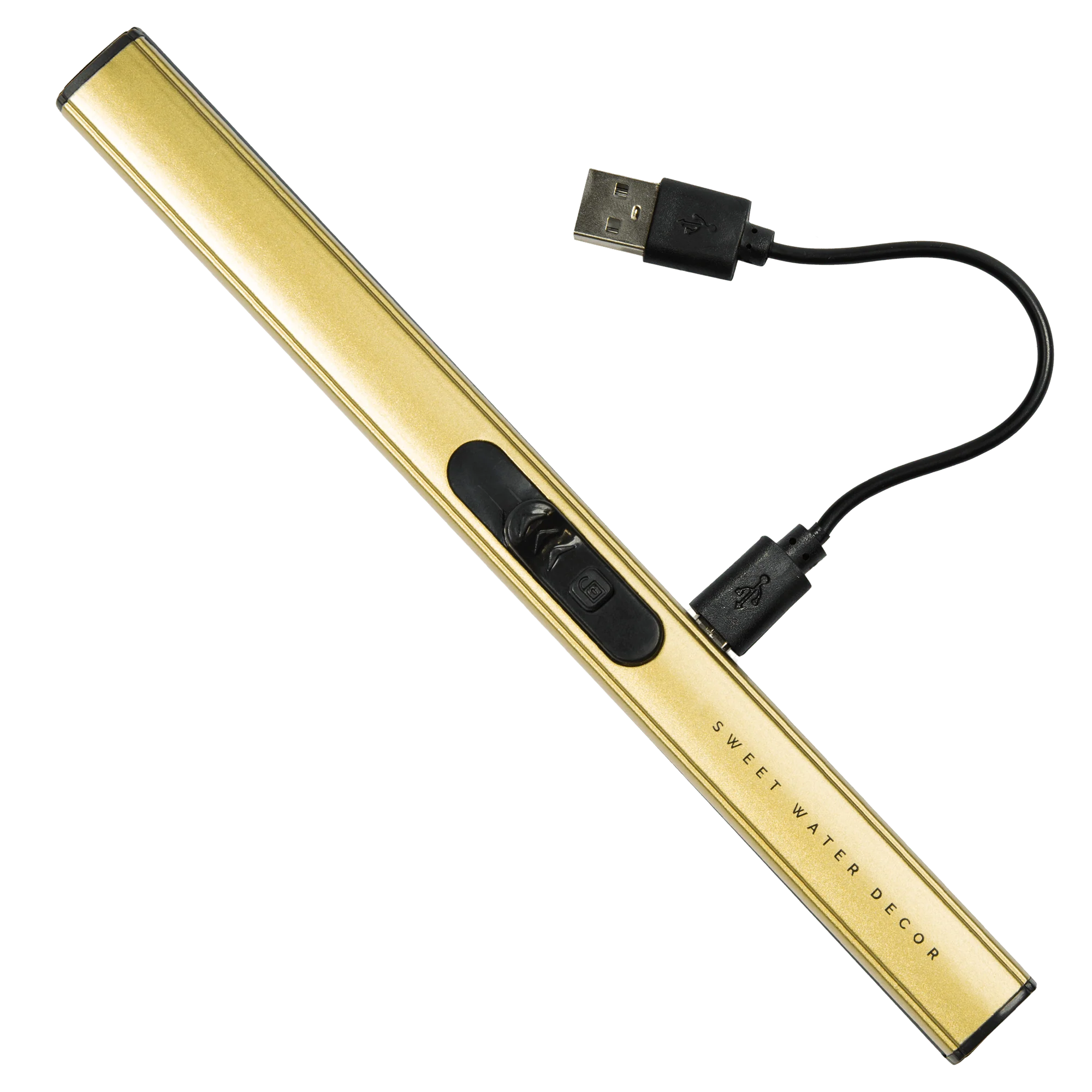 Lightweight Gold Electric Lighter High-Quality