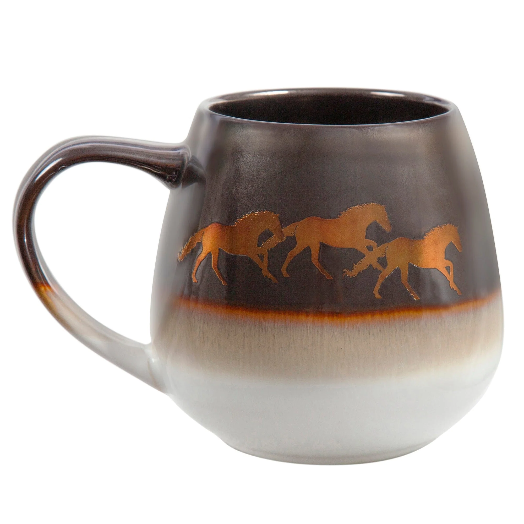 Optimized Running Remuda Ceramic Mug Set 4 Pc Functional