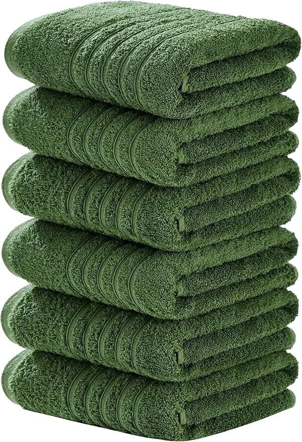 Breathable Aibaser Towels 6 Pack Bath Towel Fine Crafted