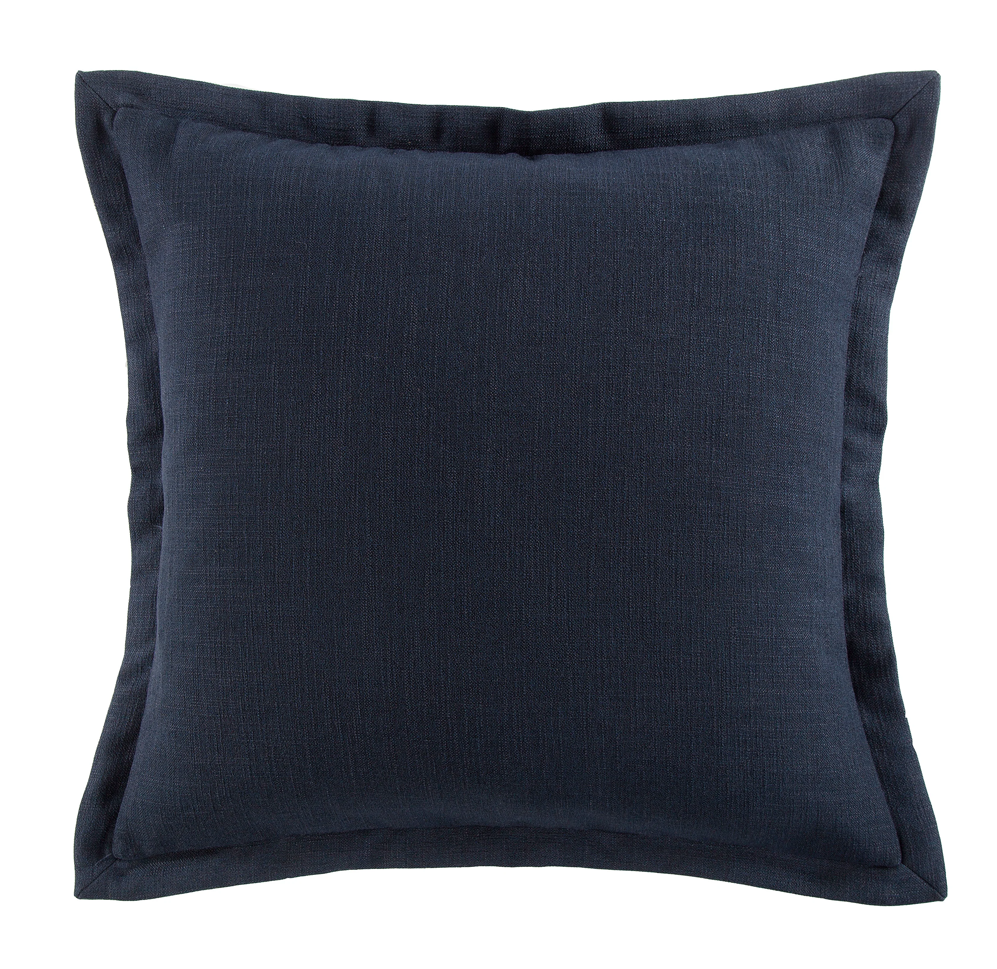 High-Grade Camden Nubby Navy Euro Sham Smooth