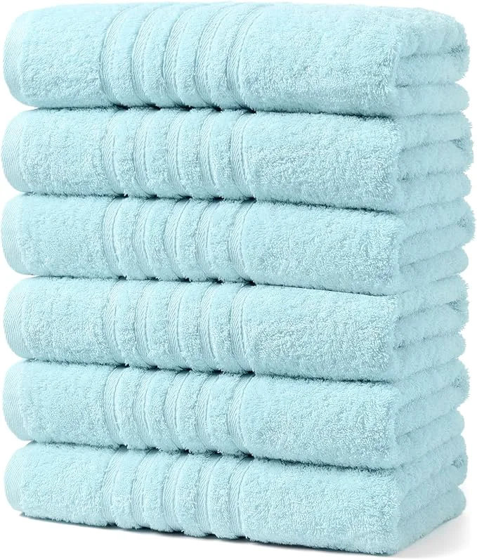 Premium Aibaser Towels 6 Pack Bath Towel Excellent