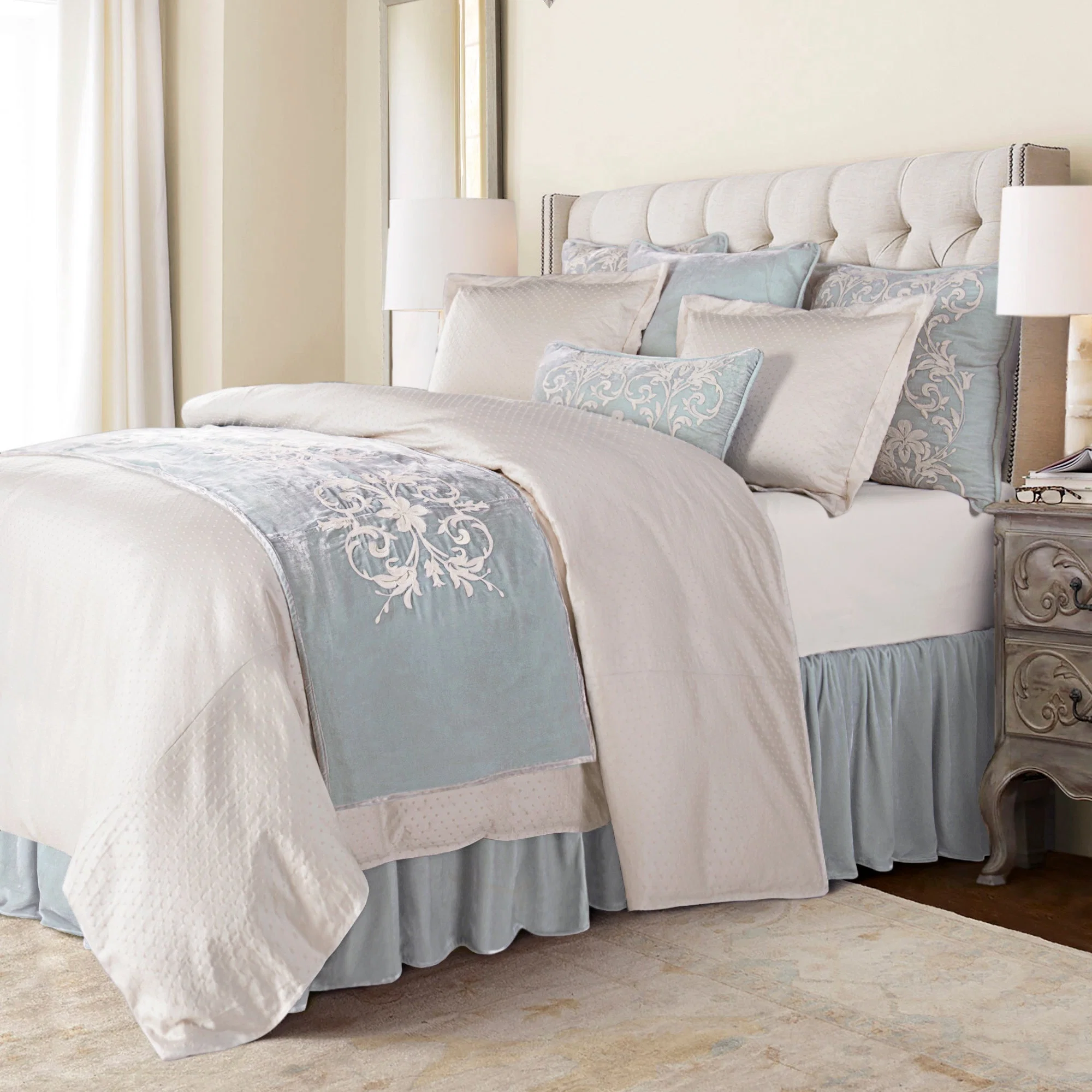 Crafted Belle Comforter Set 3 Pc Official