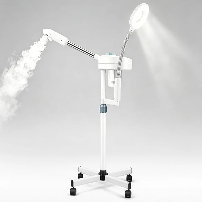 Fine Artist hand Facial Steamer Professional 2 in 1 Hot Face Steamer Minimalist