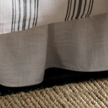 Healthy Gathered White Bed Skirt Proven