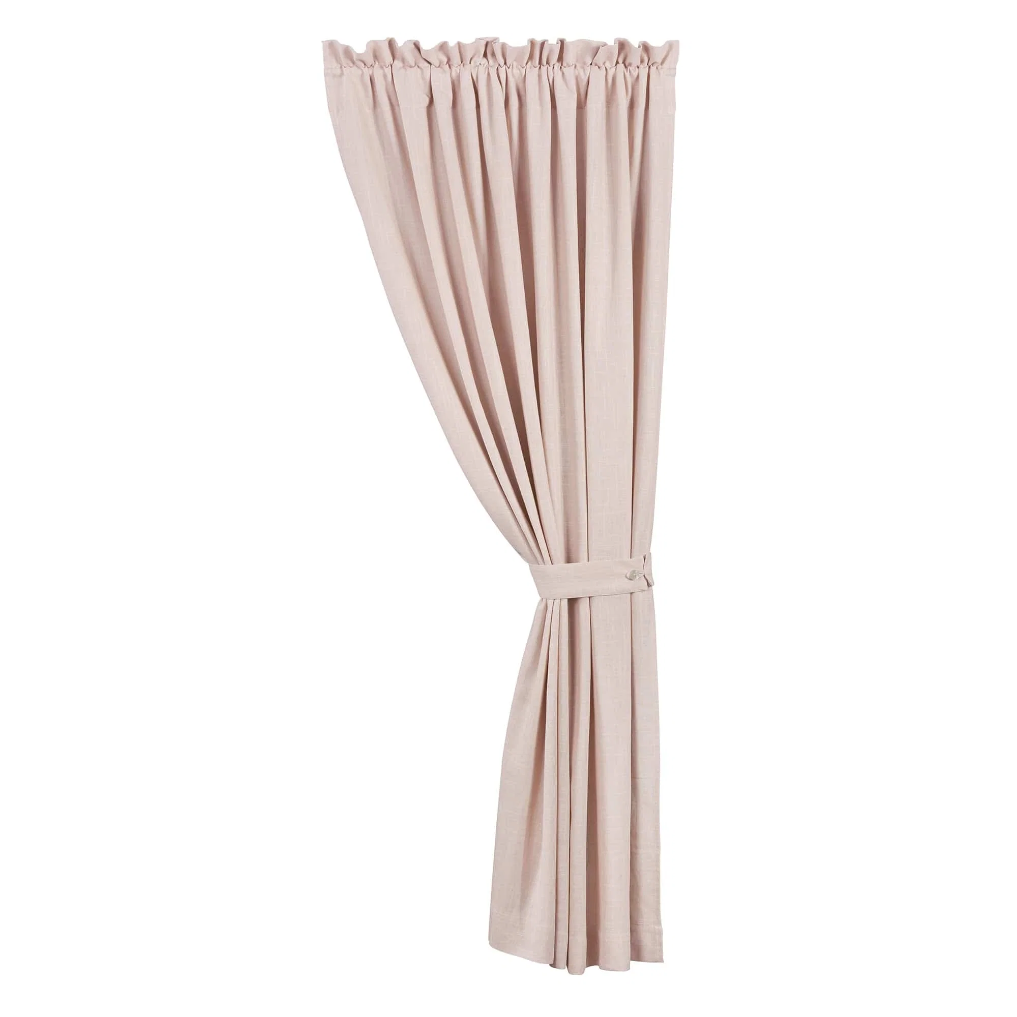 Professional Luna Washed Linen Lined Curtain Authentic