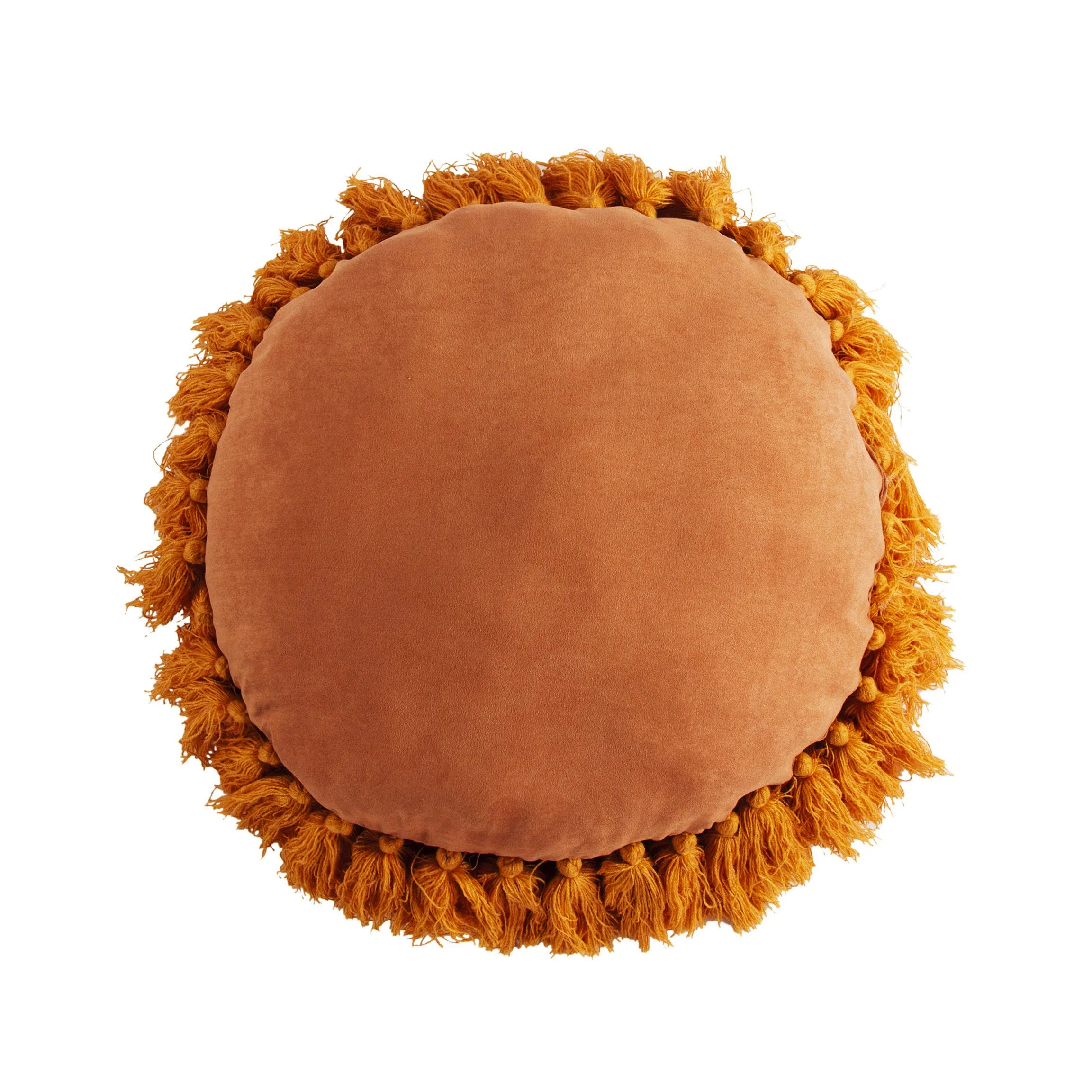 Official Aria Tasseled Round Pillow Functional
