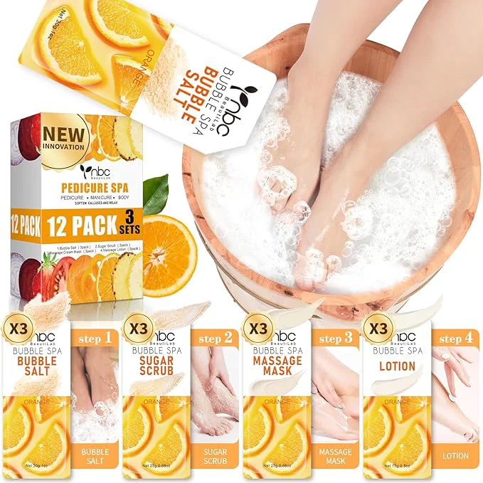 Practical Foot Pedicure Spa Set Foot Soak Spa Home Pedicure Kit Official