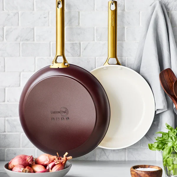 Excellent Reserve Cookware 2 Piece Frypan Set Merlot Trendy