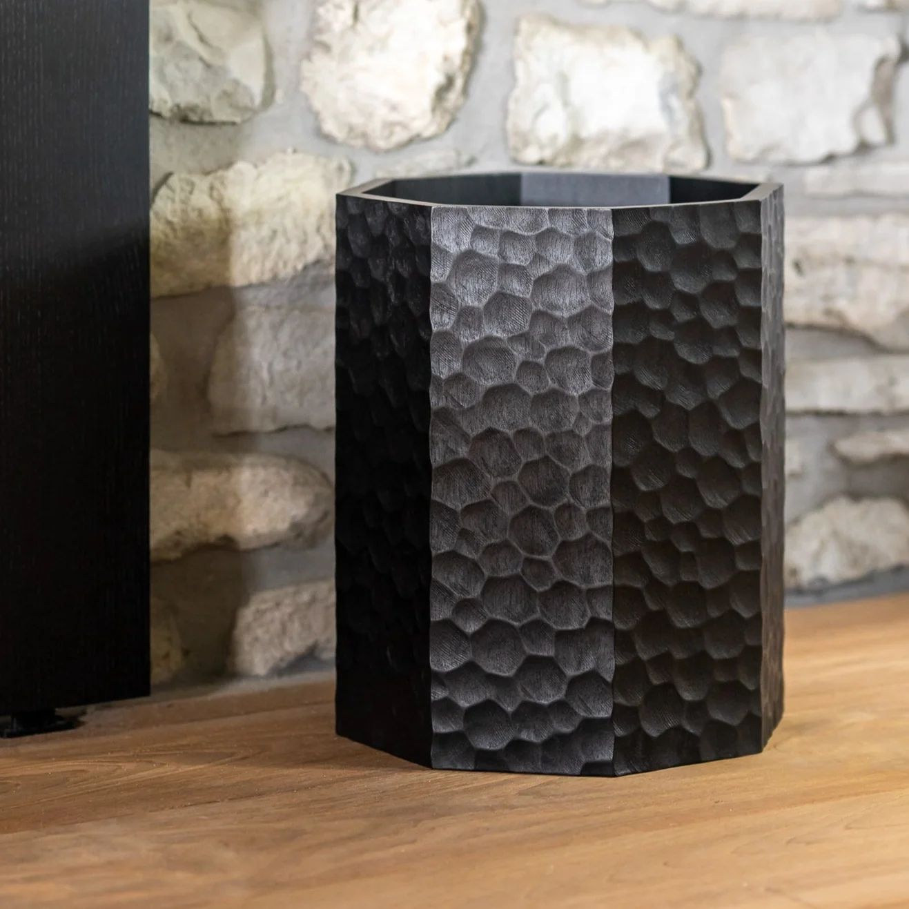 Innovative Chopped Mahogany Paper Basket Premium