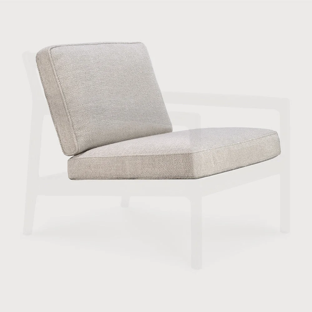 Fast Jack Lounge Chair Cushion Set Ivory Fabric Crafted