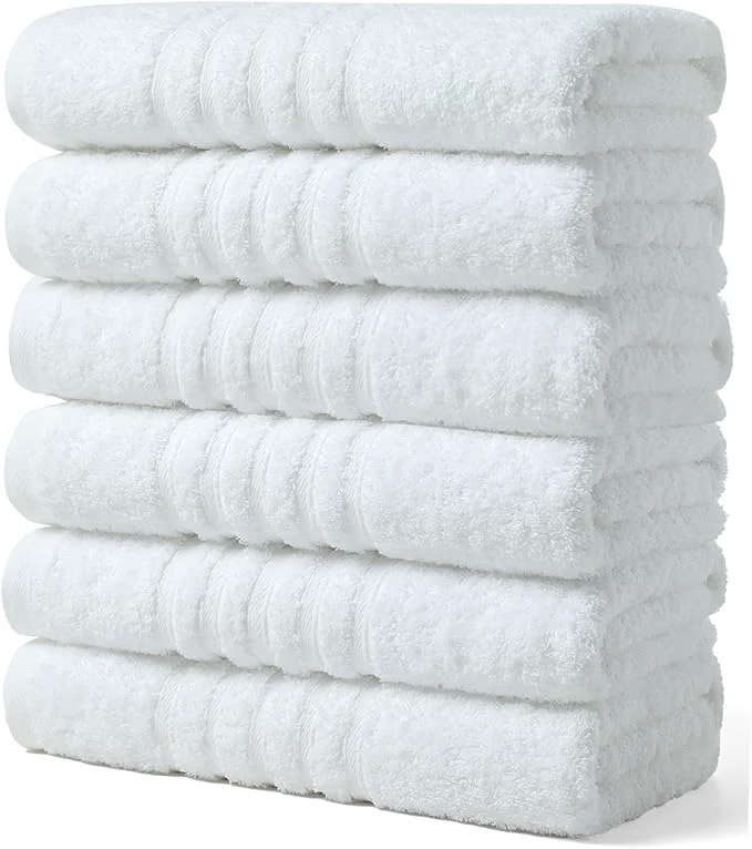 Functional Aibaser Towels 6 Pack Bath Towel Secure