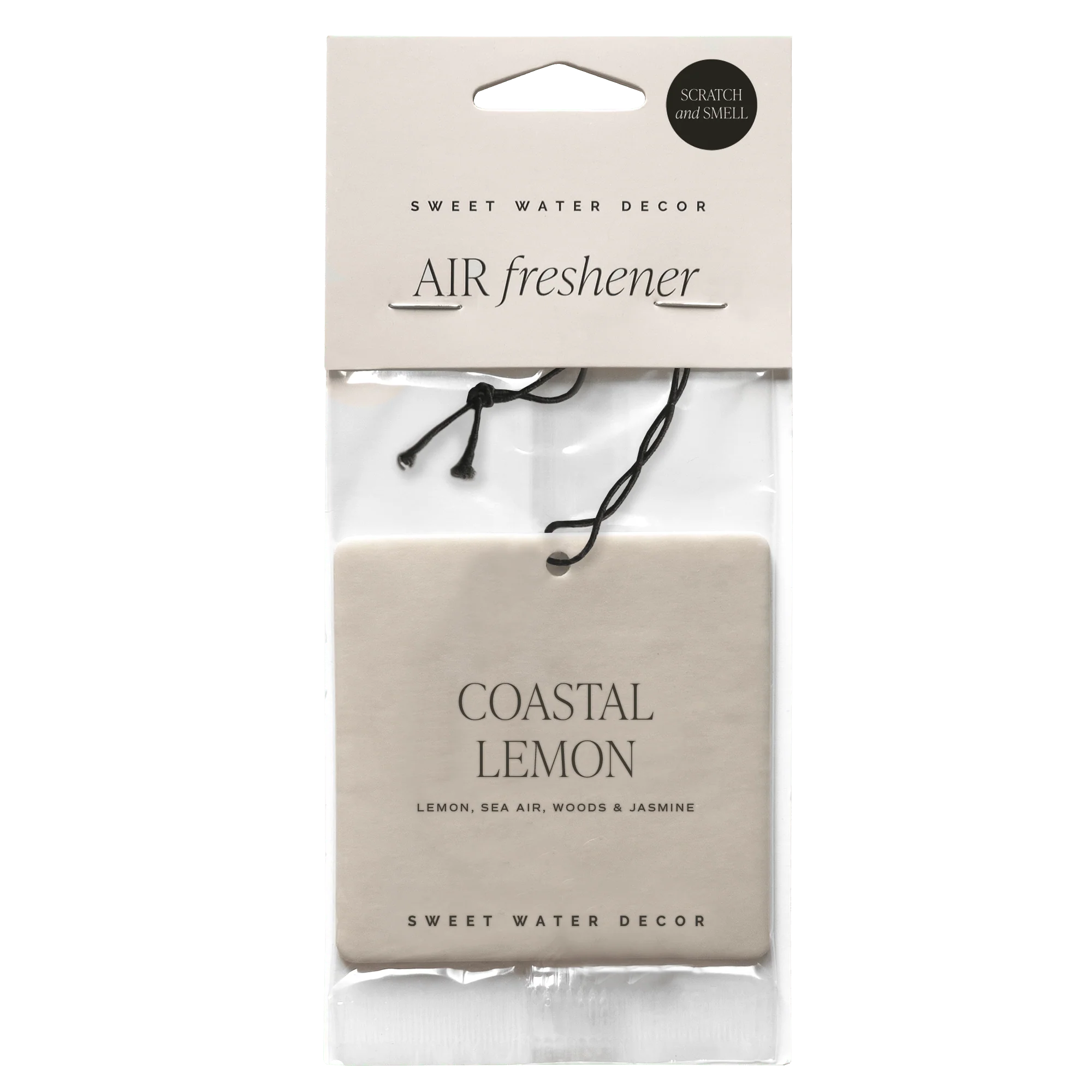 Green Coastal Lemon Hanging Air Freshener Innovative