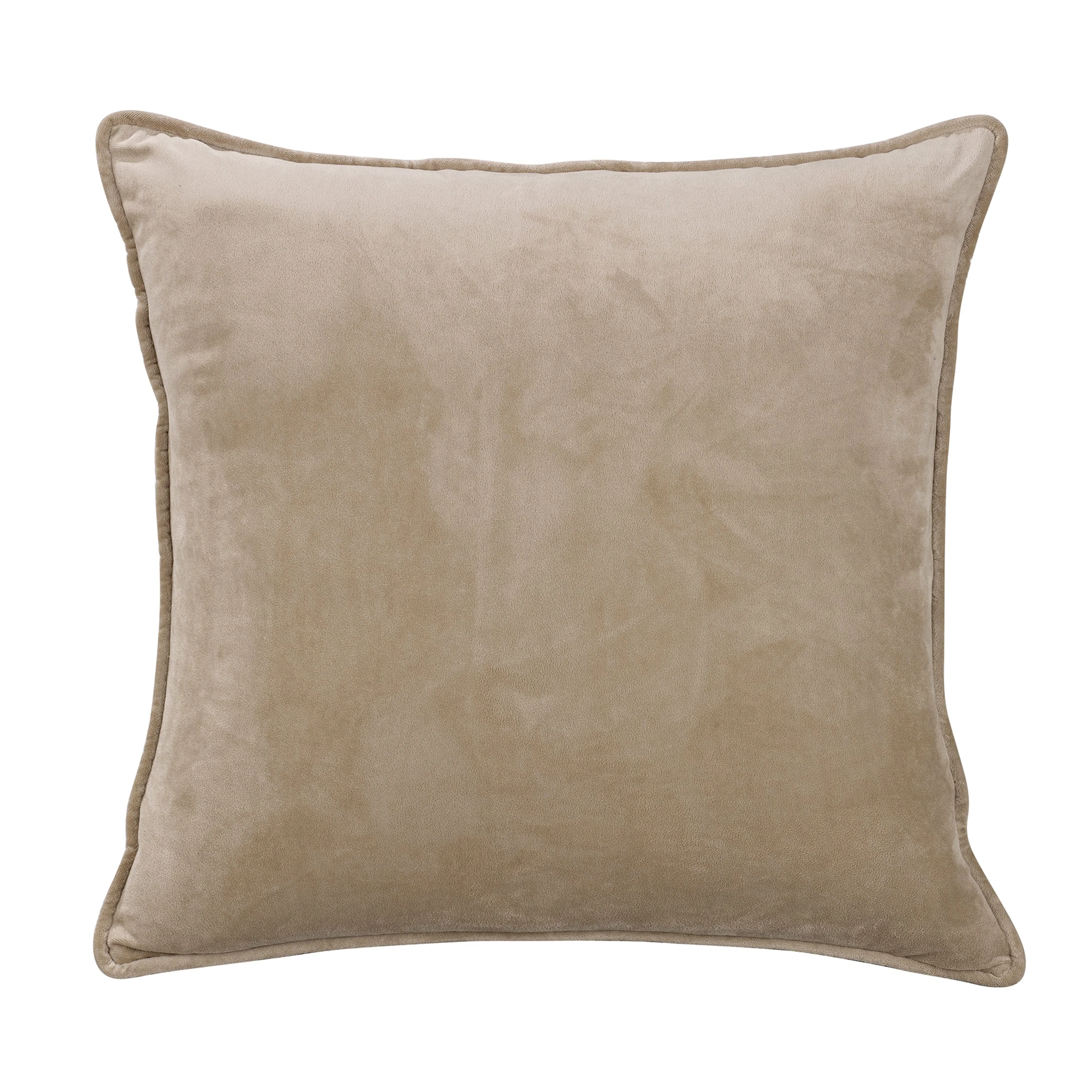 Proven Fairfield Taupe Velvet Euro Sham Environmentally Friendly