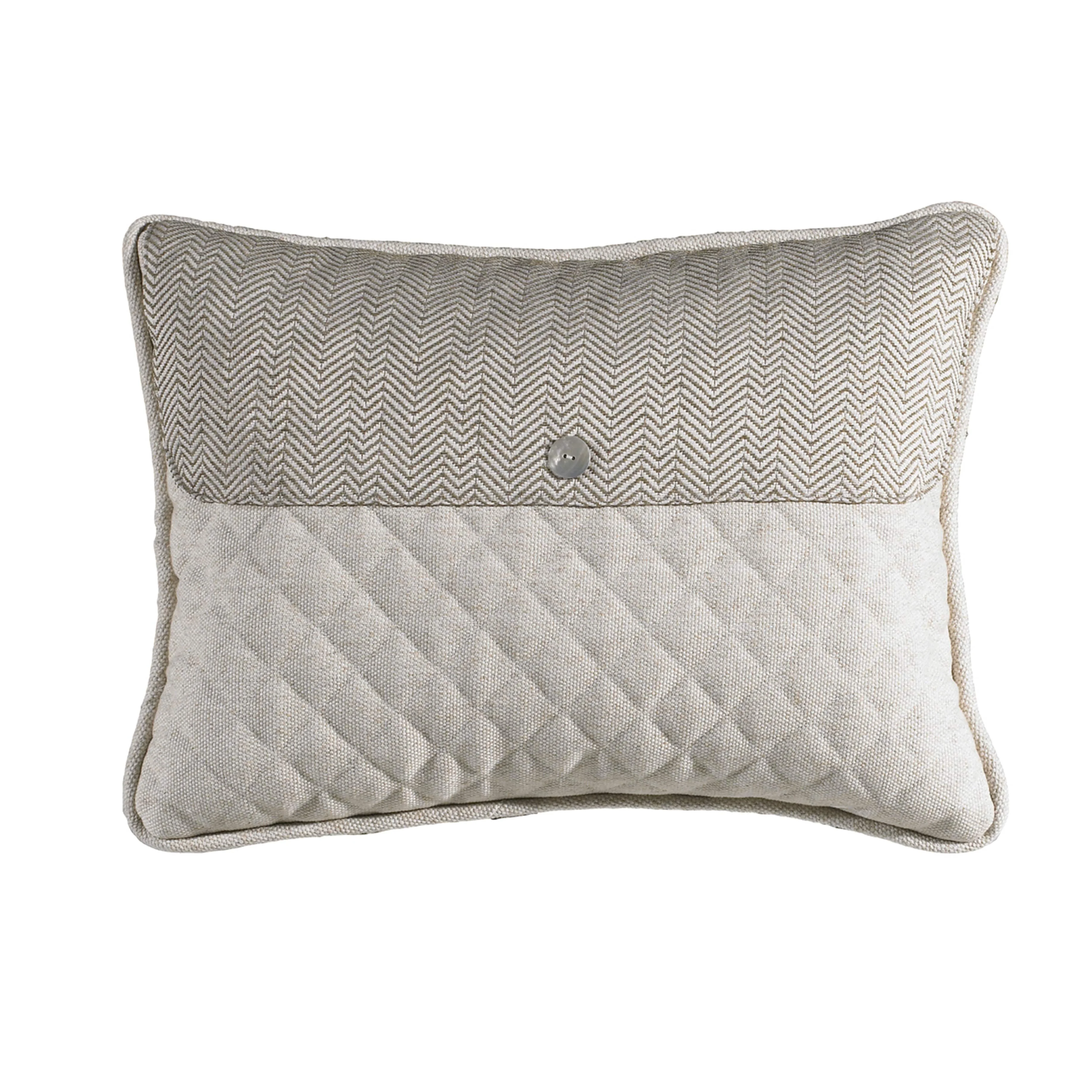 High-End Fairfield Cream amp Taupe Envelope Pillow Outstanding
