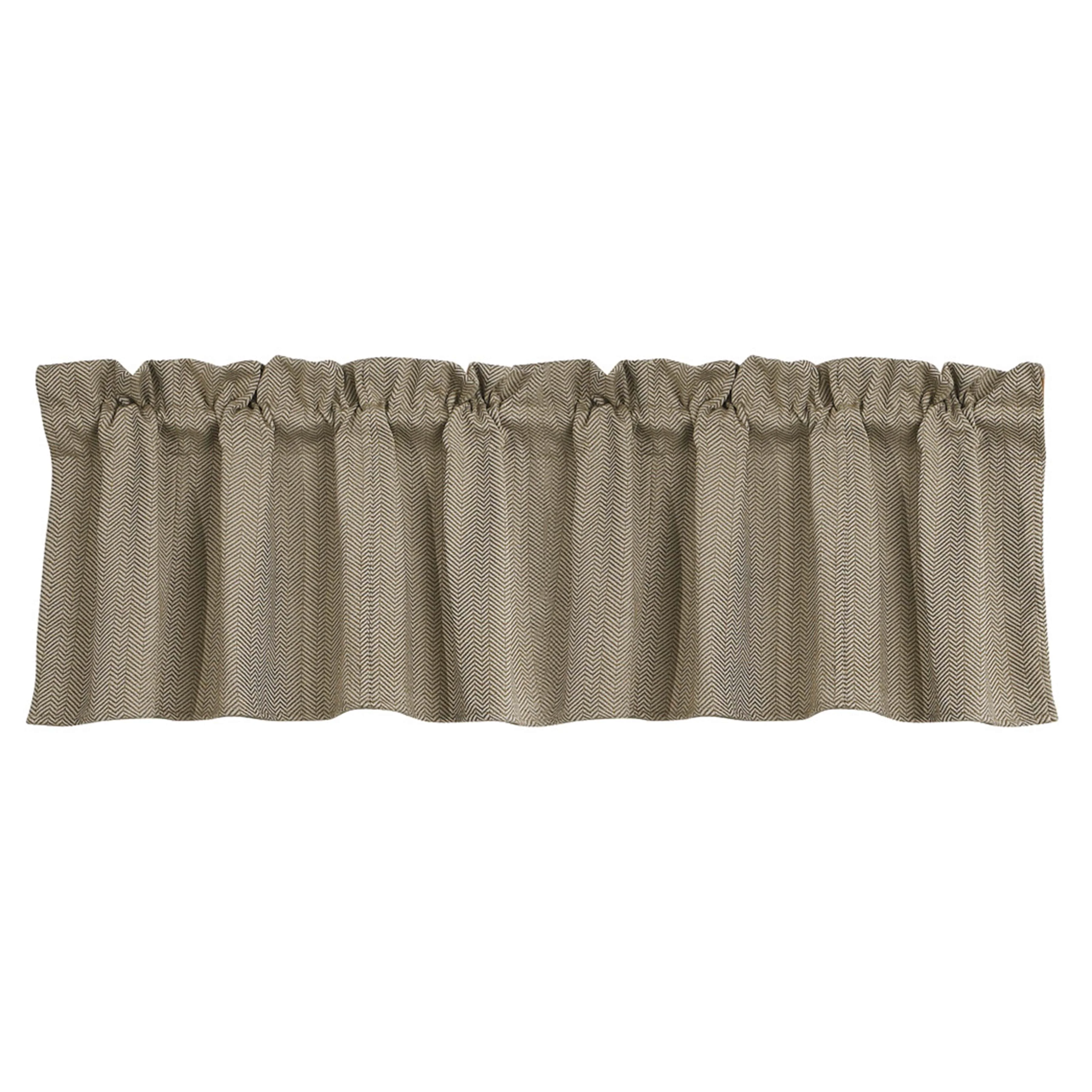User-Friendly Fairfield Herringbone Valance High-End