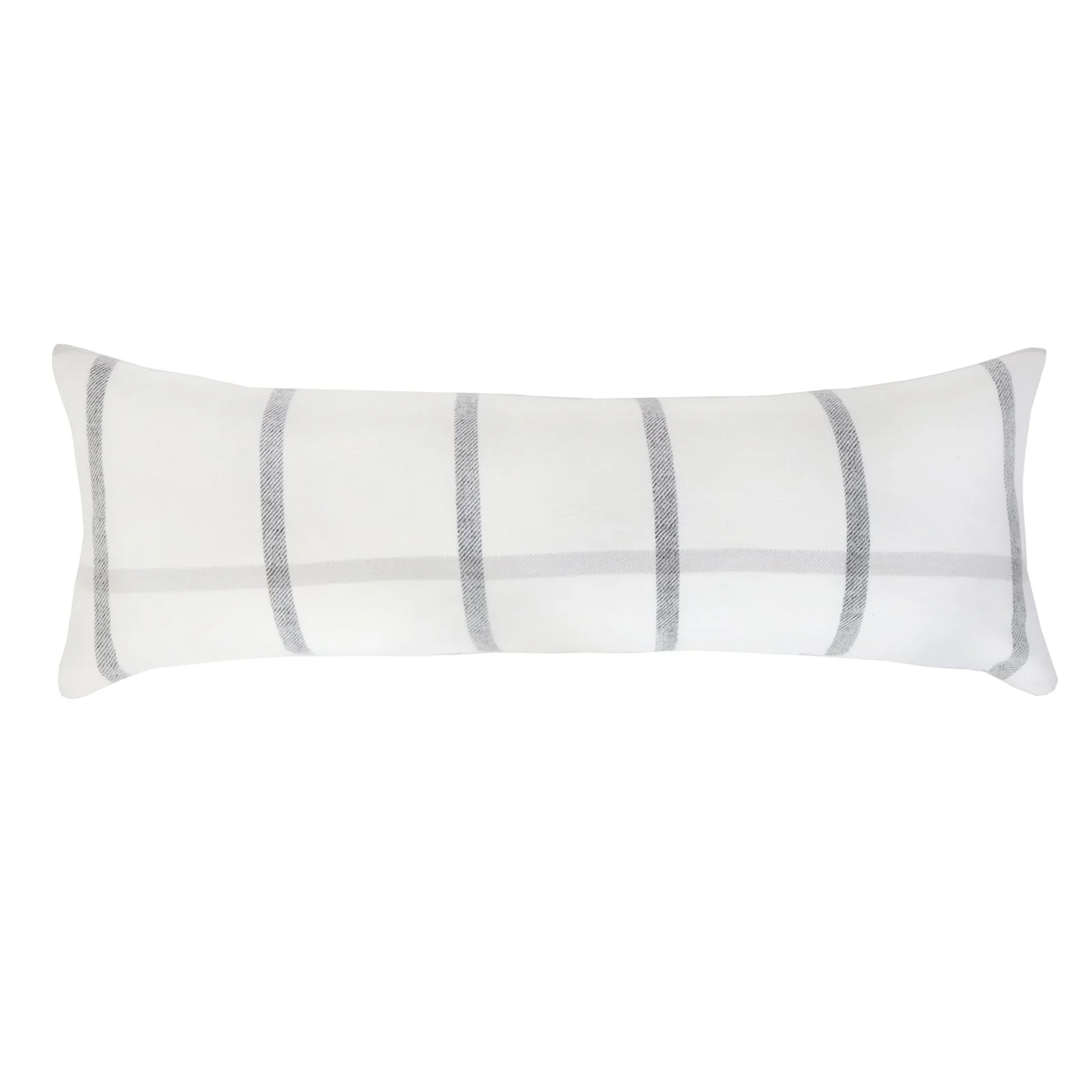 High-Quality Copenhagen Rectangular Pillow White amp Grey Convenient
