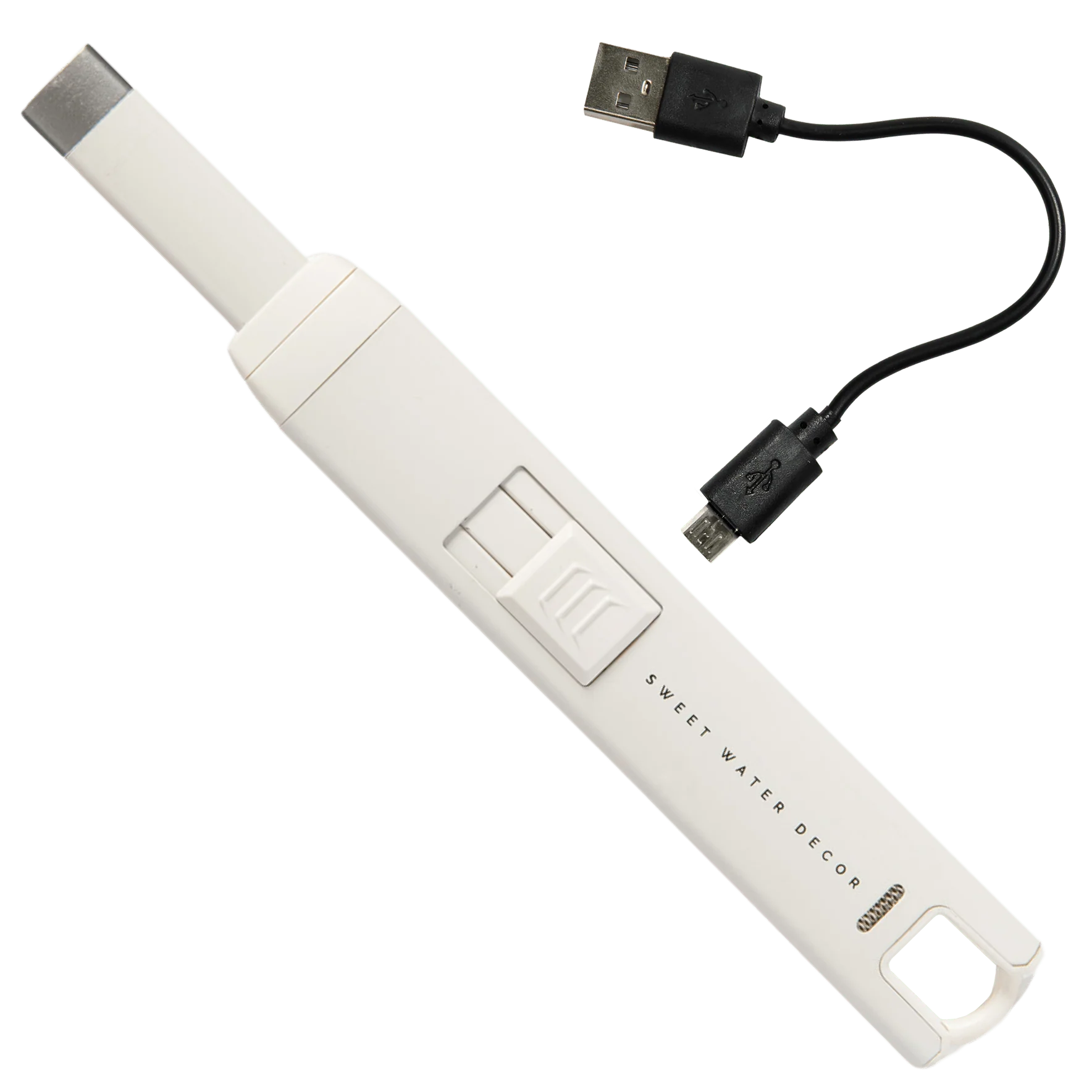 Artisan Slate White Large Electric Lighter Versatile