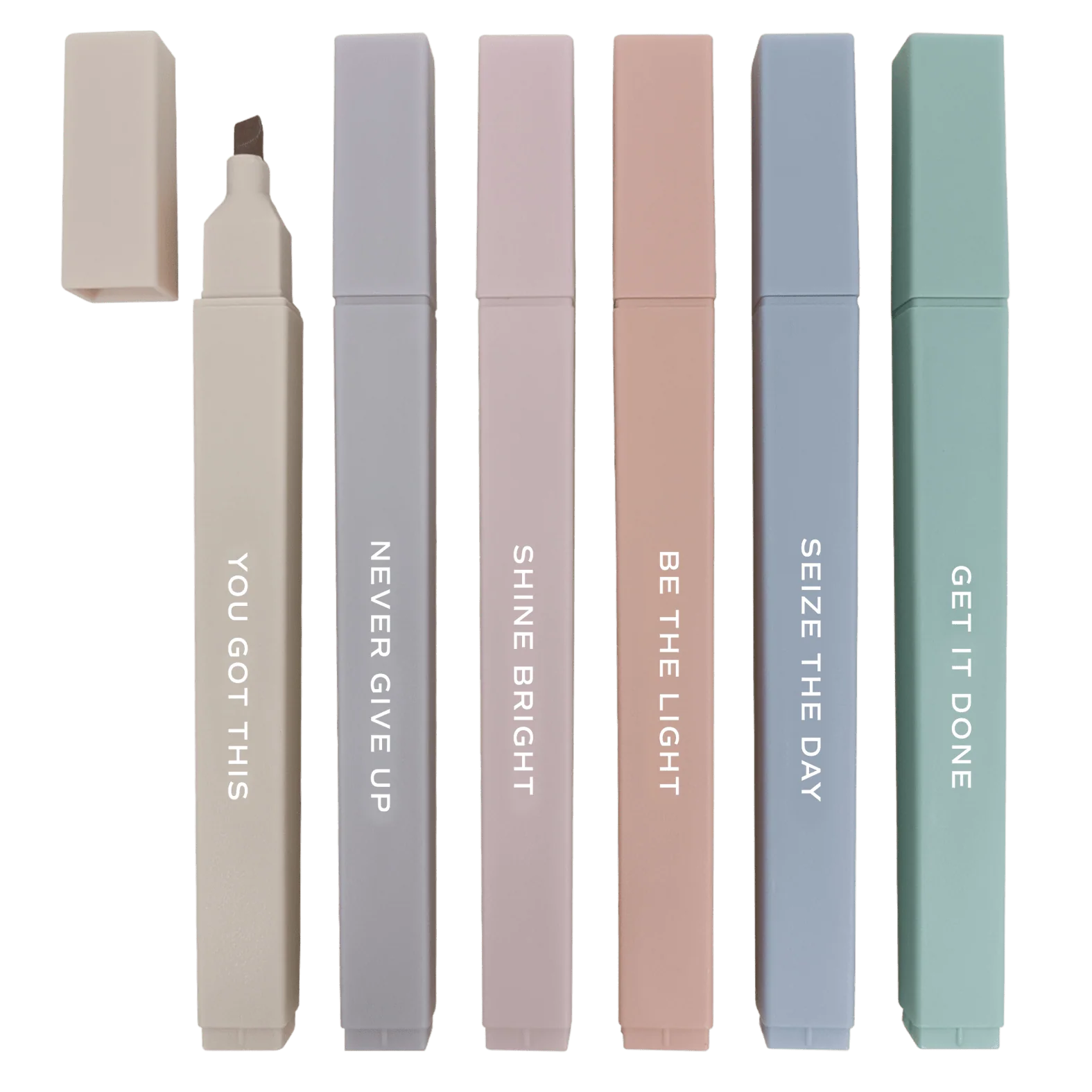 Eco-Friendly Neutral Highlighters Set Fine Crafted