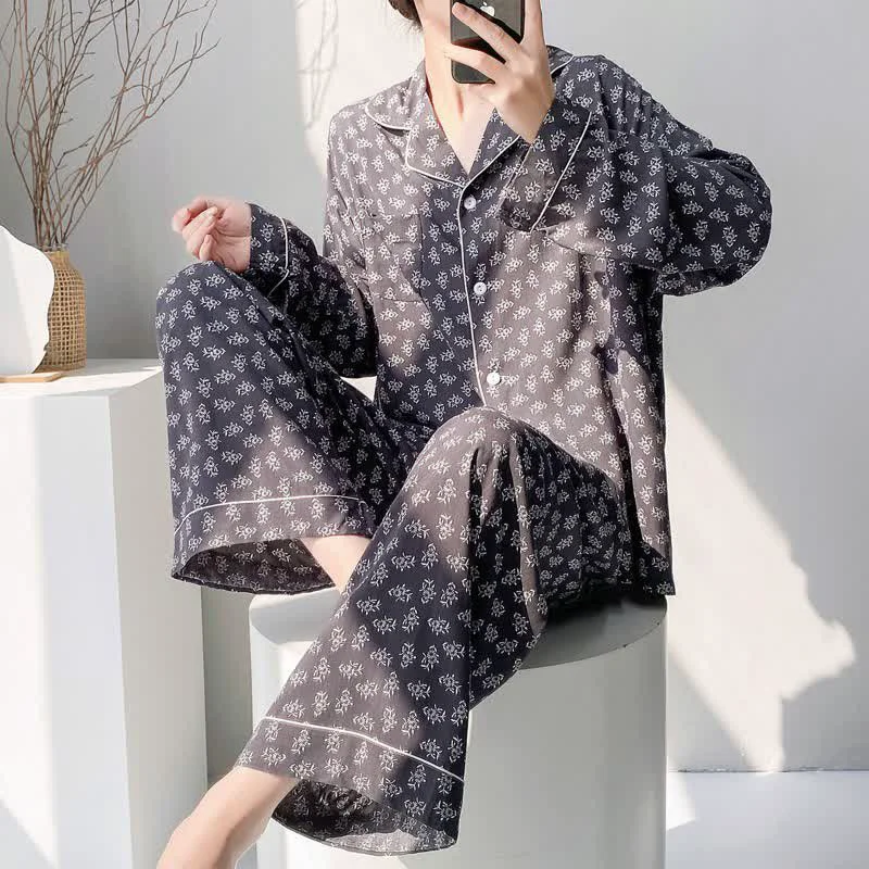 Refined Ownkoti Vintage Rustic Floral Pajama Set Professional