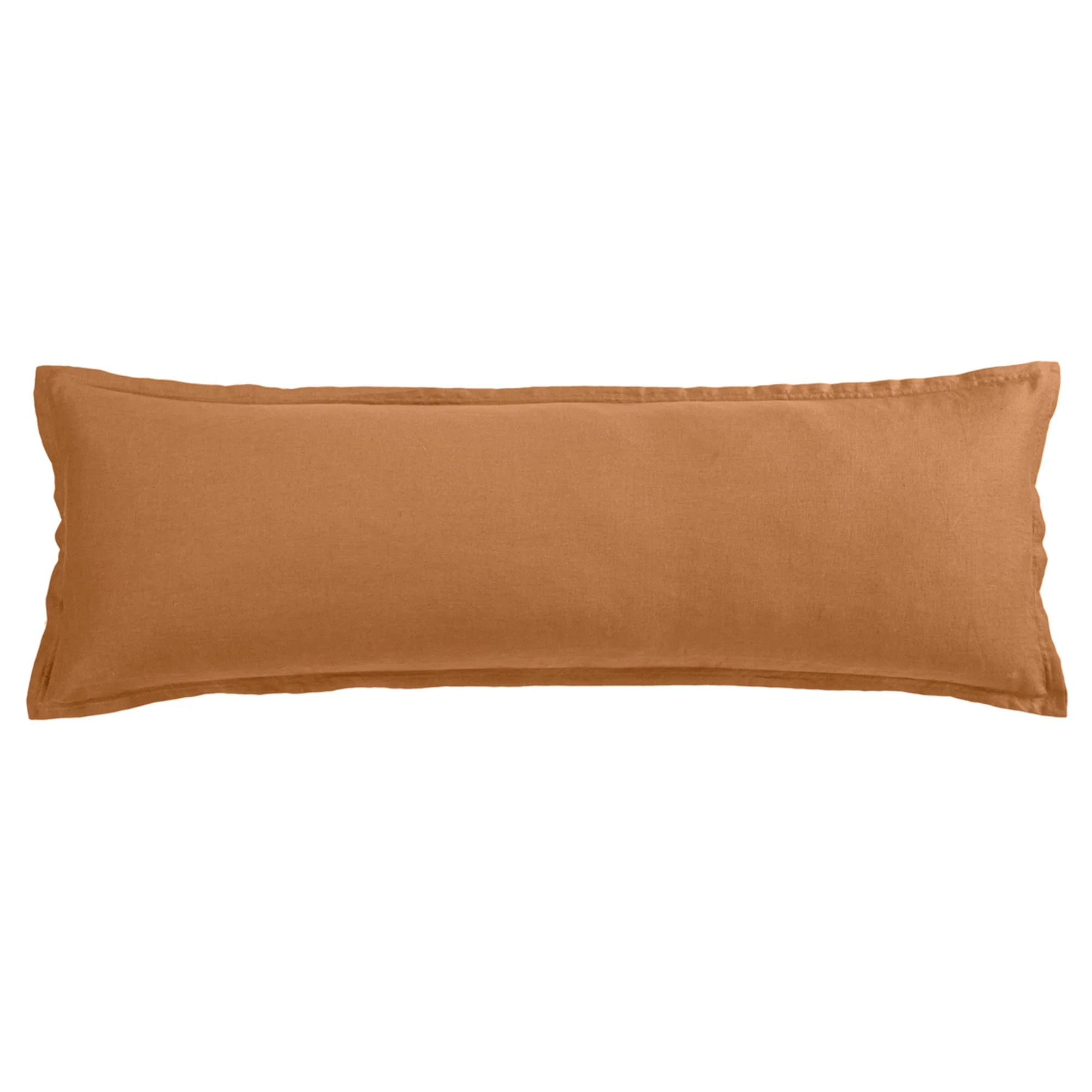 Natural French Flax Linen Long Lumbar Pillow Fashionable
