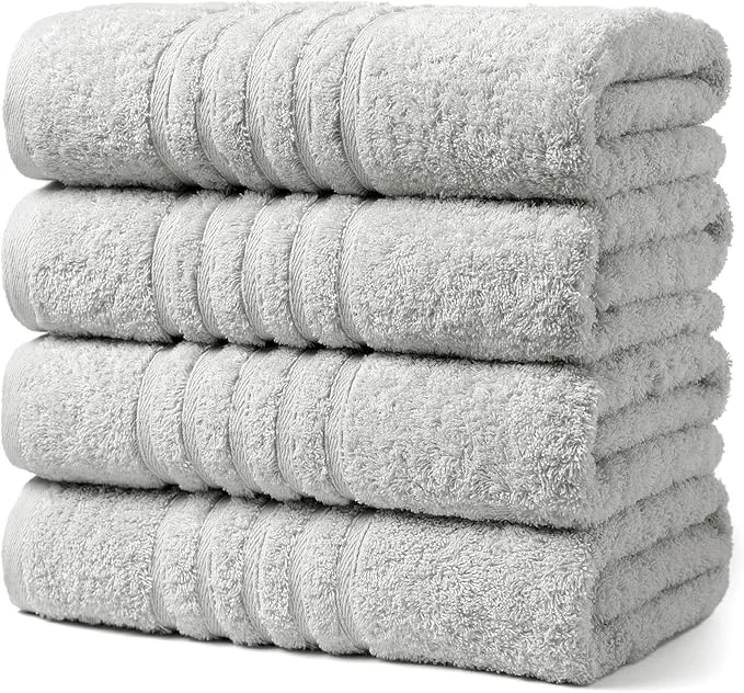 Trusted Aibaser Towels – Premium Cotton Bath Towels Set Lightweight and High Practical