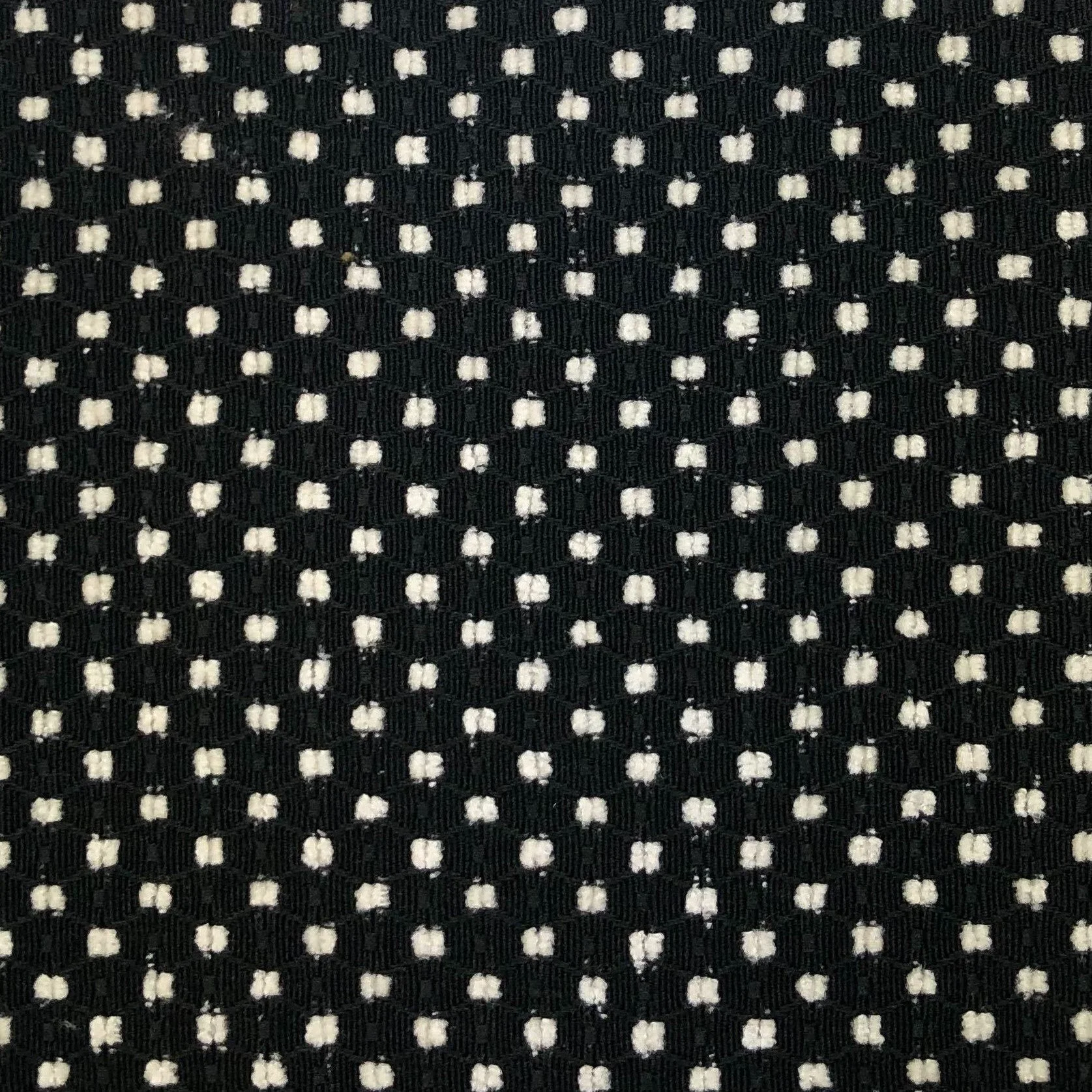Superior Blackberry Polka Dots Chenille Swatch Crafted