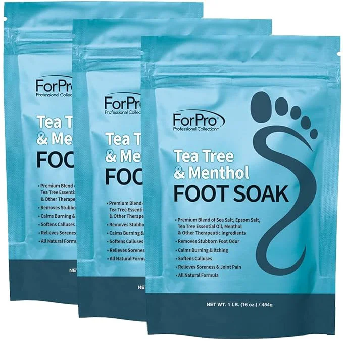 Superior ForPro Professional Collection Tea Tree Oil Menthol Foot Soak Exceptional