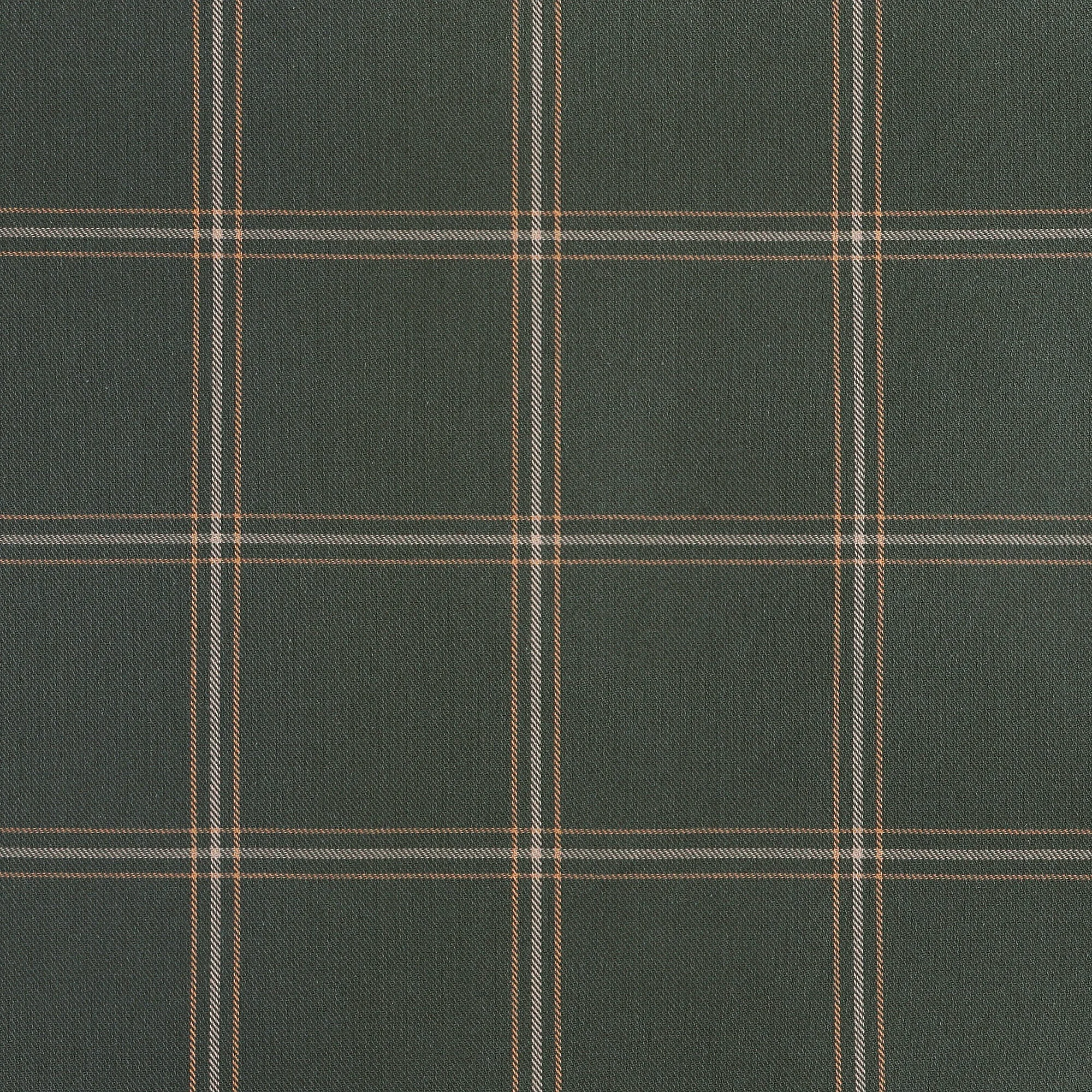 Secure Windowpane Plaid Hunter Green Swatch Elite