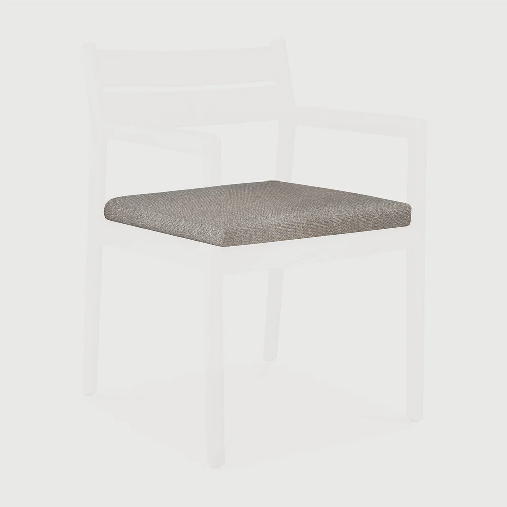 Flexible Jack outdoor dining chair seat cushion – Mocha fabric Solid