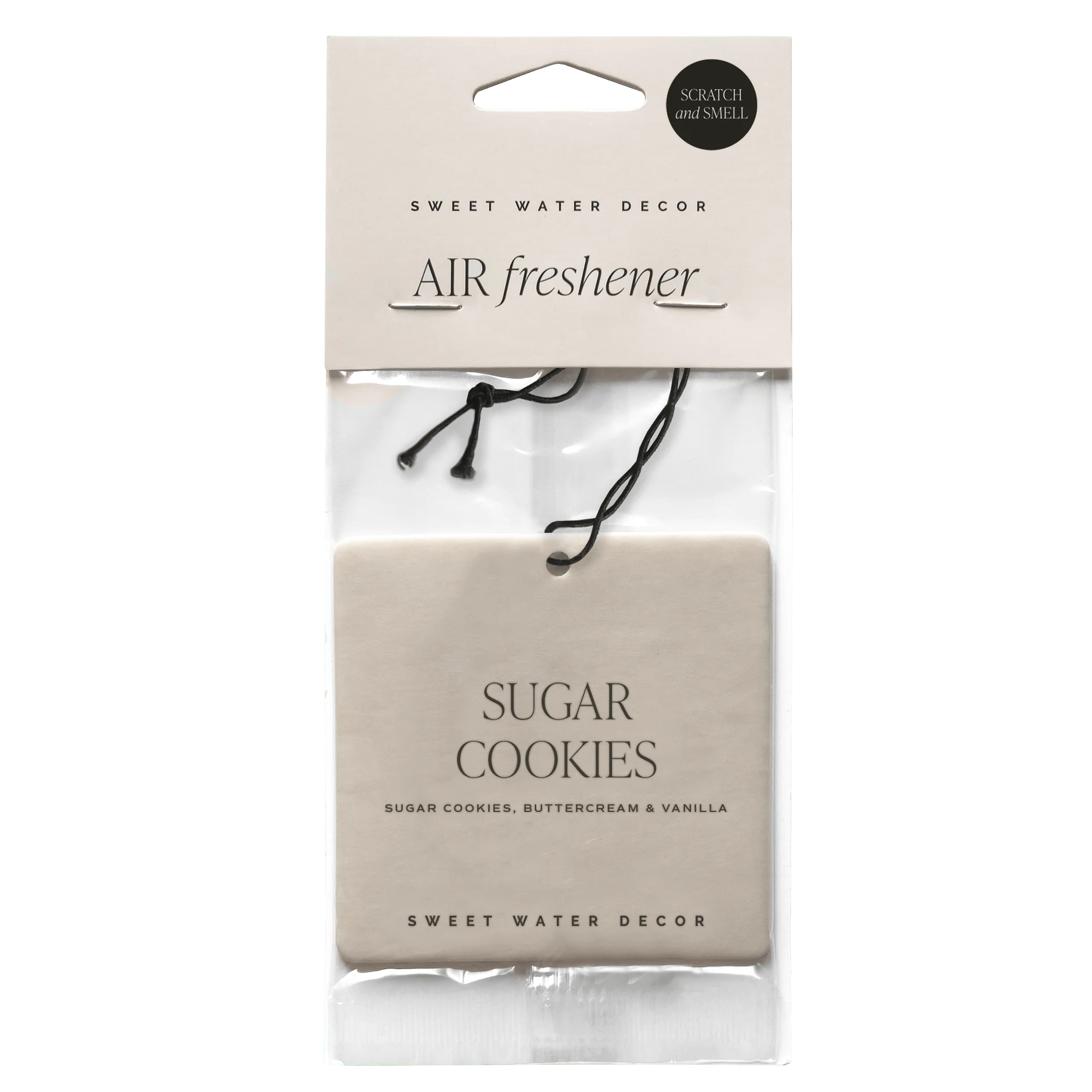 Healthy Sugar Cookies Hanging Air Freshener Long-Lasting