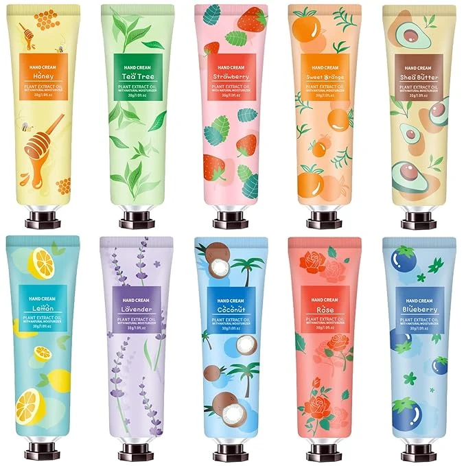 Sustainable 10 Pack Hand Cream for Dry Cracked Hands Mothers Day Gifts Teacher Fashionable