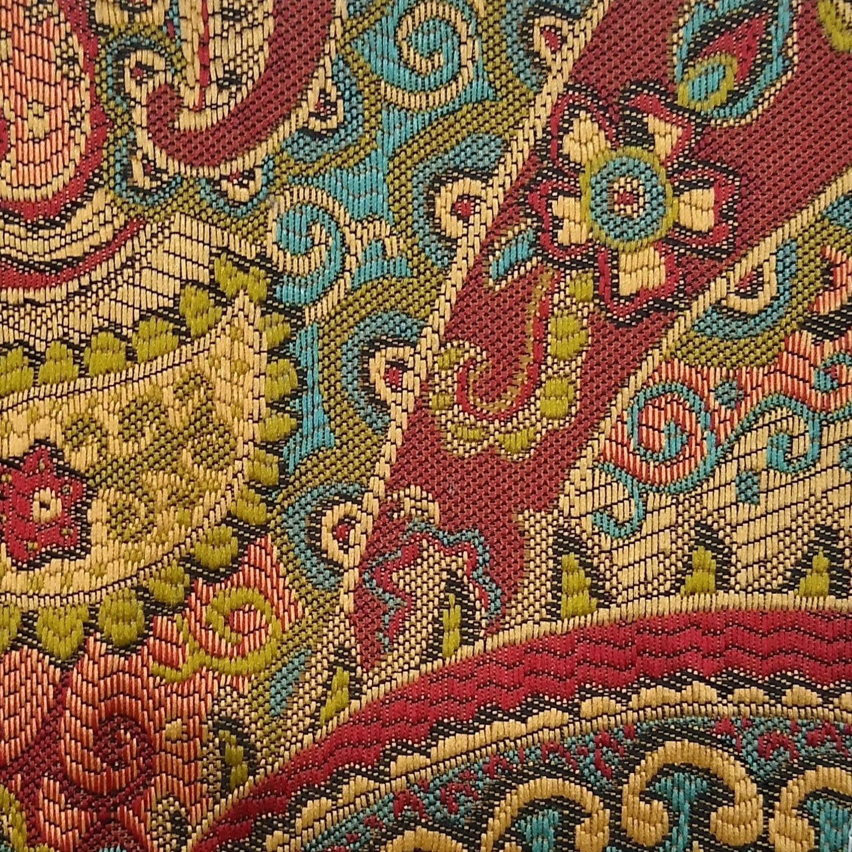Elegant San Angelo Woven Paisley Swatch Versatile